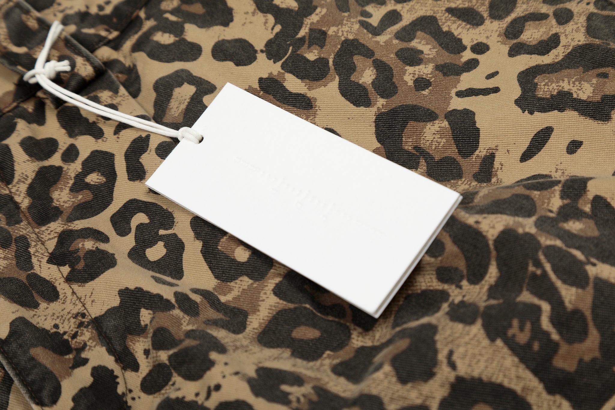 11KN ‌RETRO LEOPARD PRINT SHORTS #CK260D