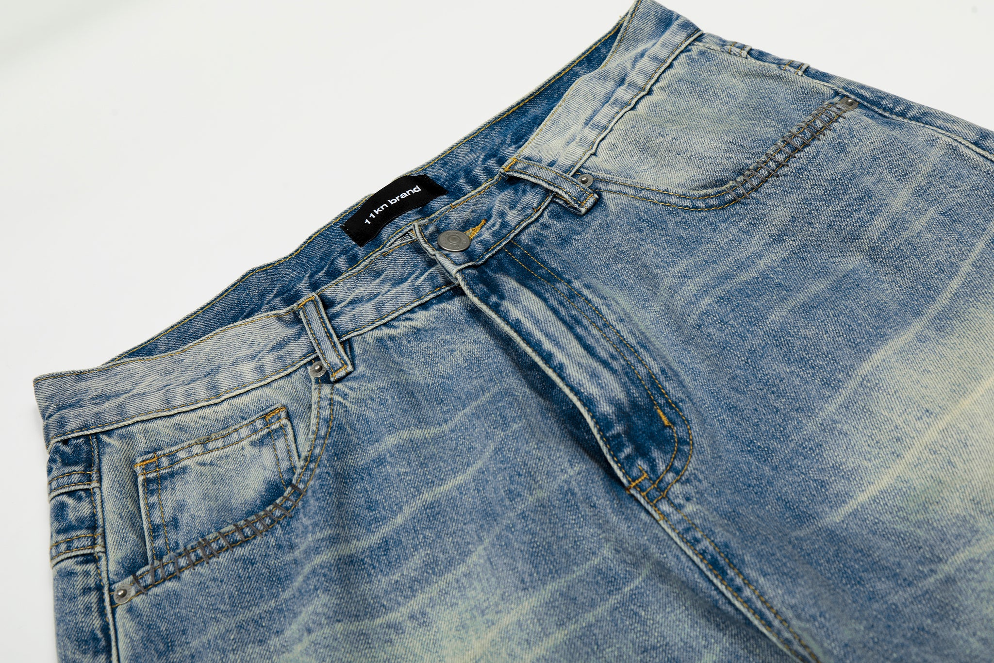 11KN ‌‌‌STRAIGHT LEG CLEAN FIT JEANS #CK9677