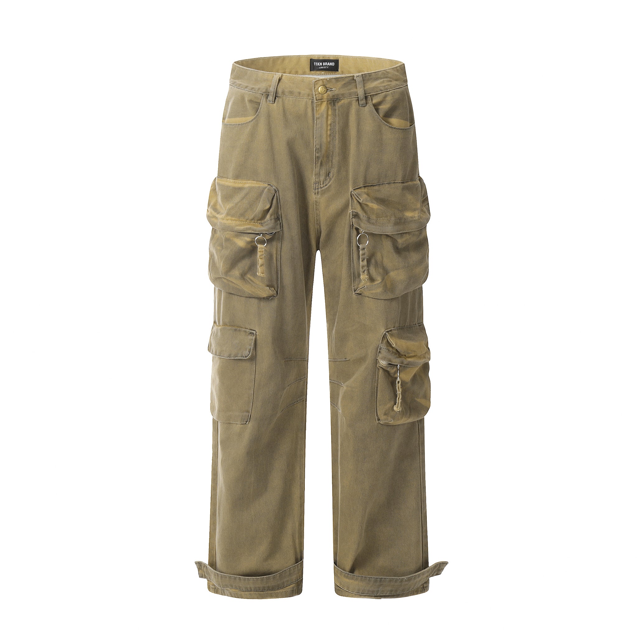 11KN CASUAL HEAVYWEIGHT VINTAGE CARGO PANTS #K3195