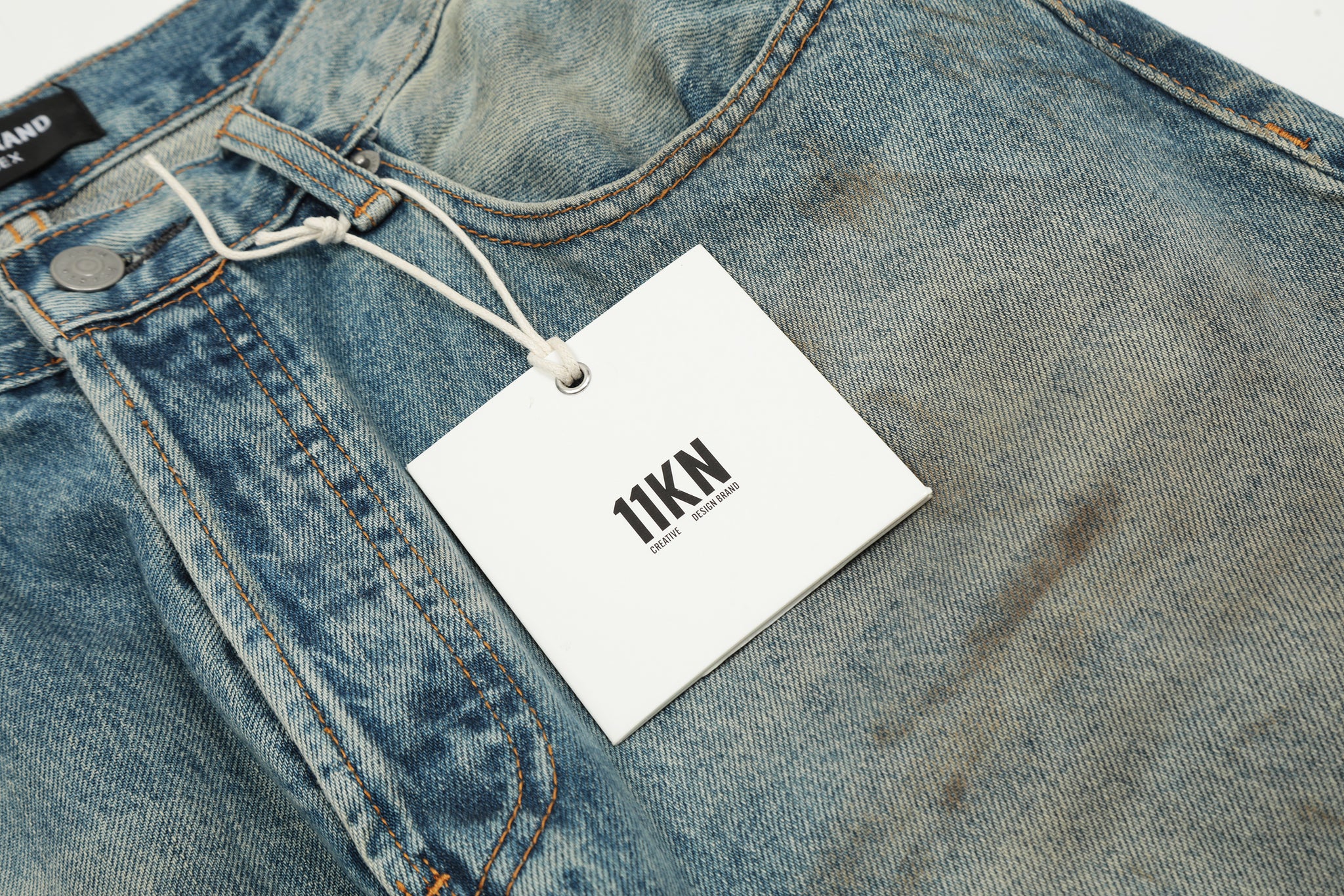 11KN Denim Grunge Baggy Jeans #K5230