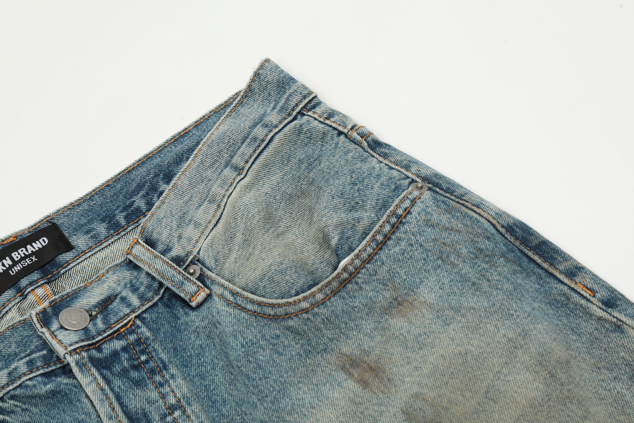 11KN Denim Grunge Baggy Jeans #K5230