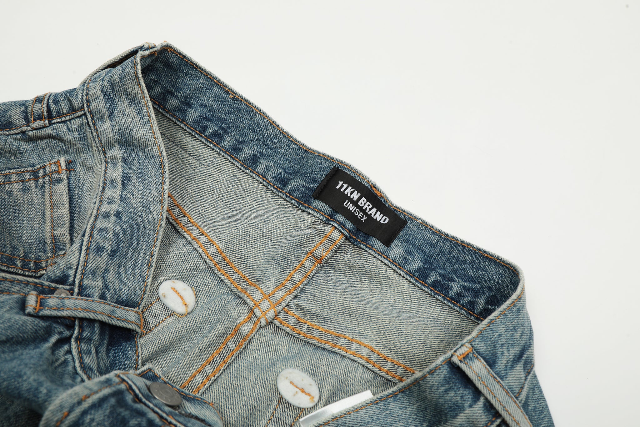 11KN Denim Grunge Baggy Jeans #K5230