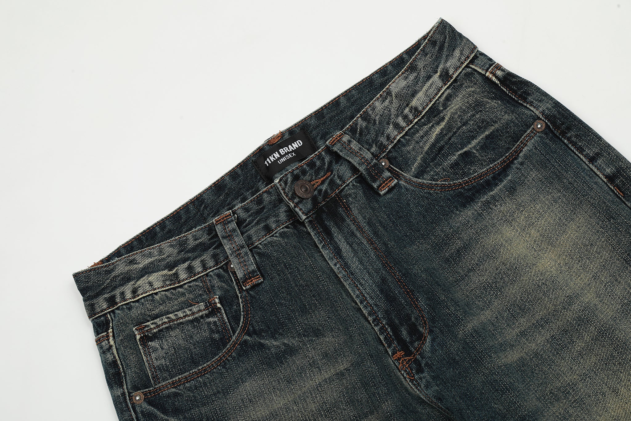 11KN Classic Straight Leg Streetwear Jeans #K5202