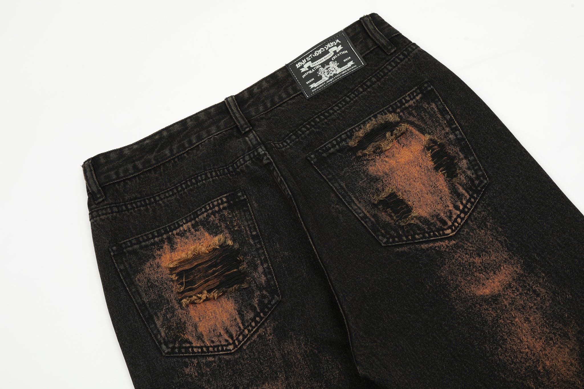 11KN Rocker Distressed Ripped Jeans #K9057