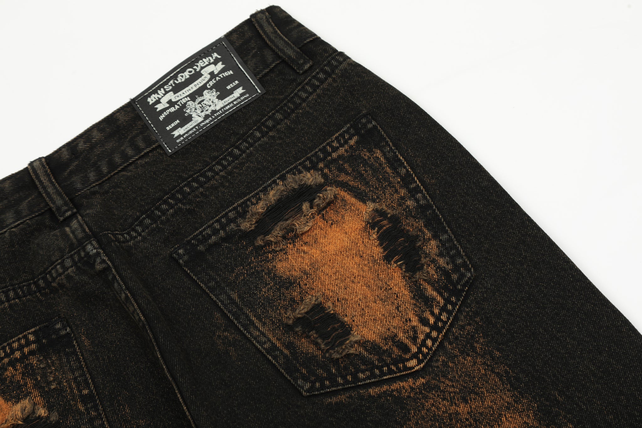 11KN Rocker Distressed Ripped Jeans #K9057