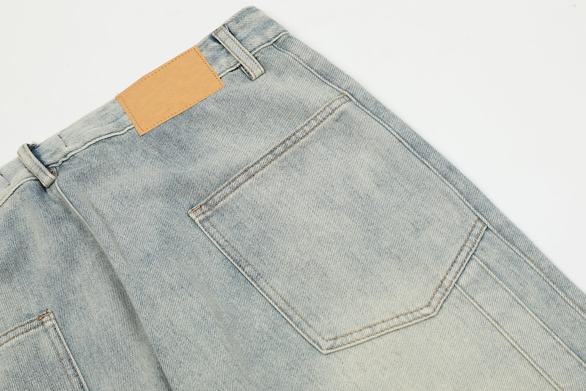 11KN Straight Leg Distressed Jeans #K3159