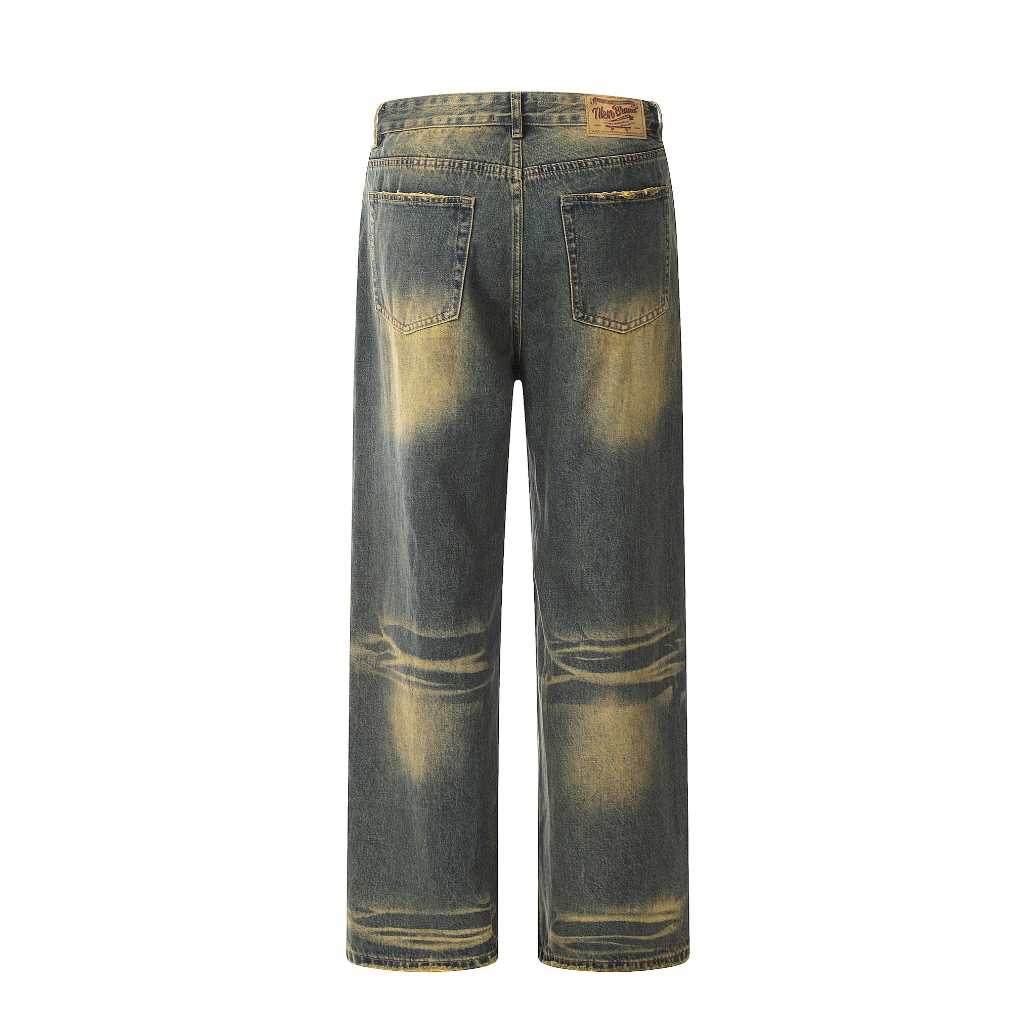 11KN Distressed Washed Jeans #K9068