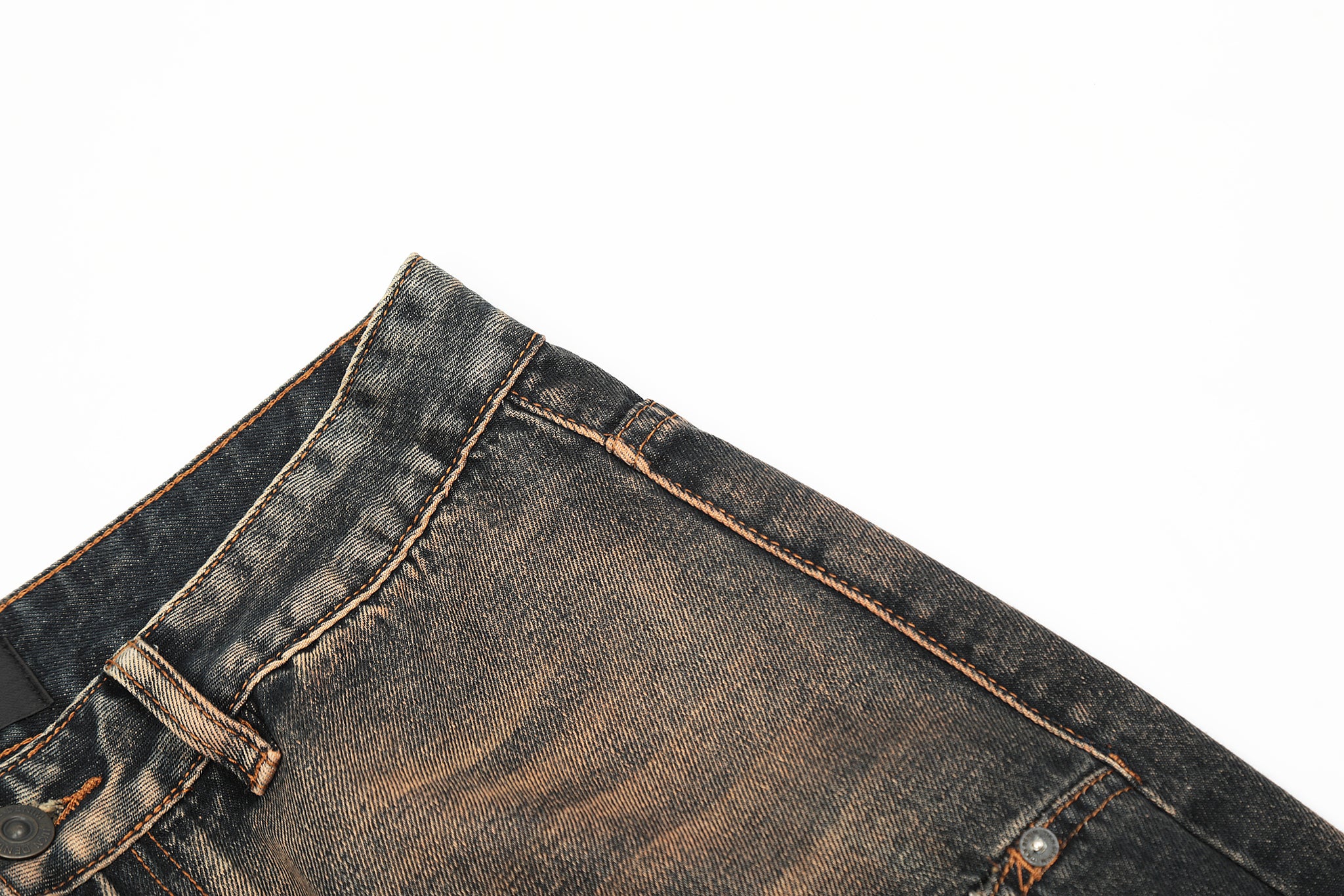 11KN Distressed Classic Straight Leg Jeans #K3158