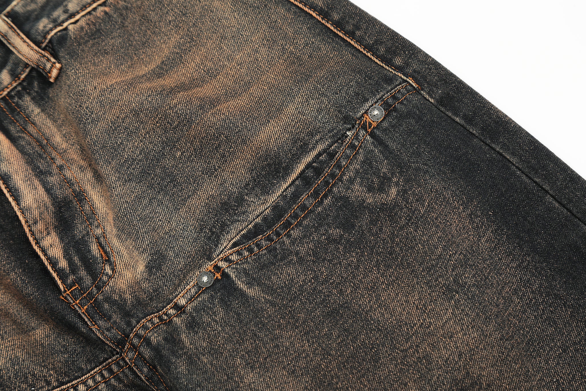 11KN Distressed Classic Straight Leg Jeans #K3158