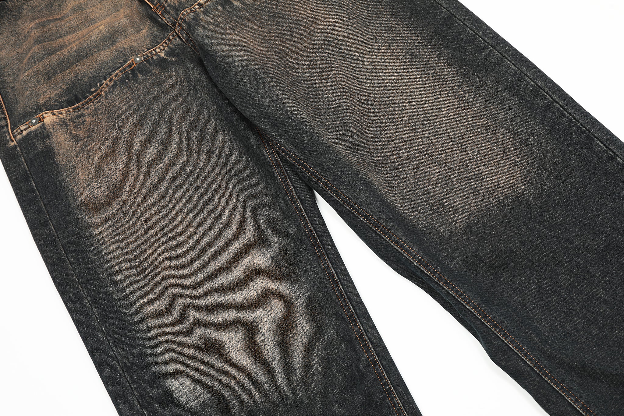 11KN Distressed Classic Straight Leg Jeans #K3158