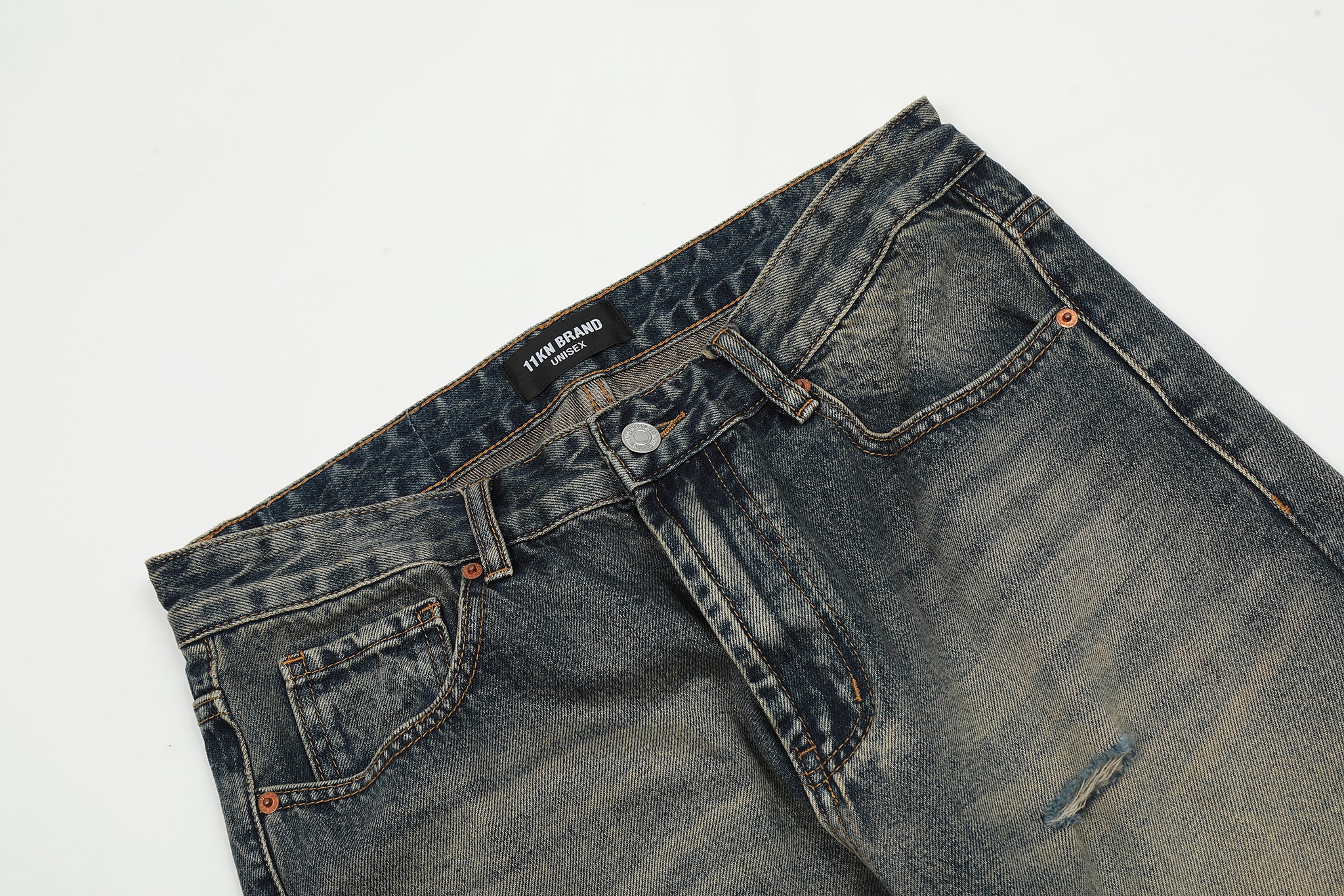 11KN Vintage Grunge Fashionable Jeans #K9003