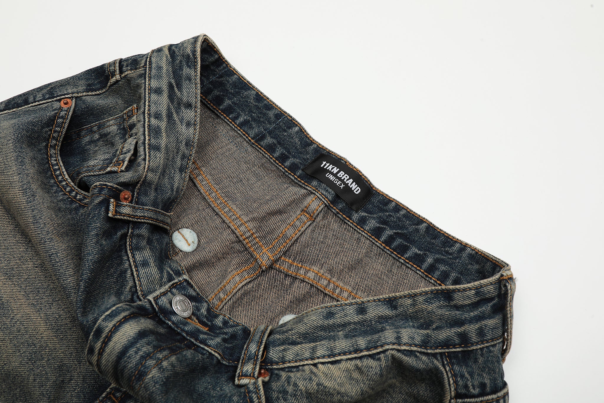 11KN Vintage Grunge Fashionable Jeans #K9003