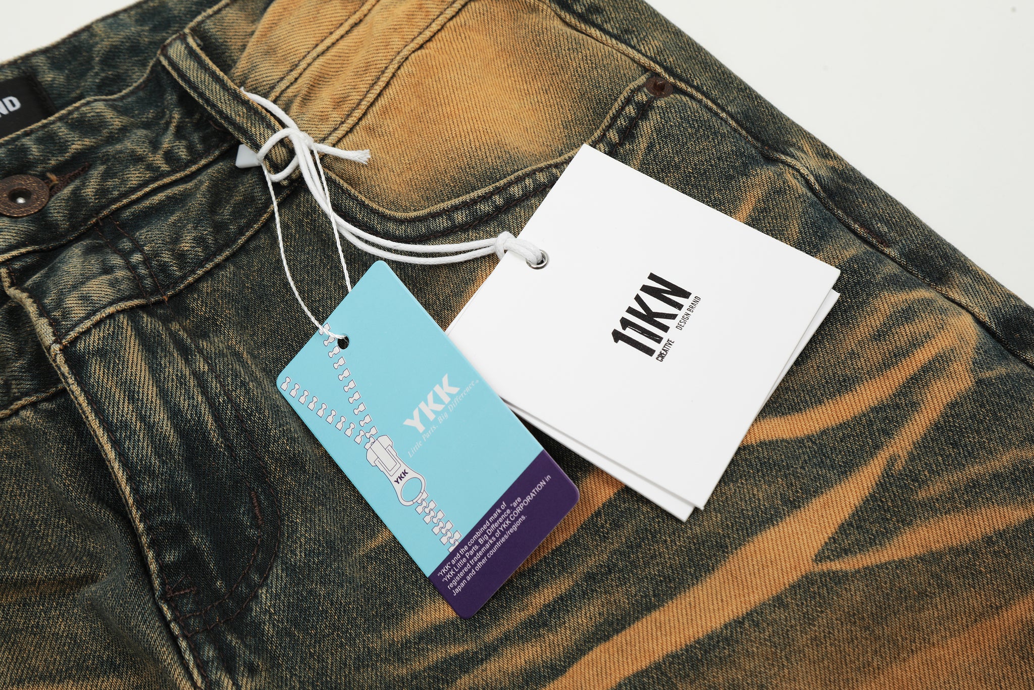 11KN Washed Grunge Jeans #K9071