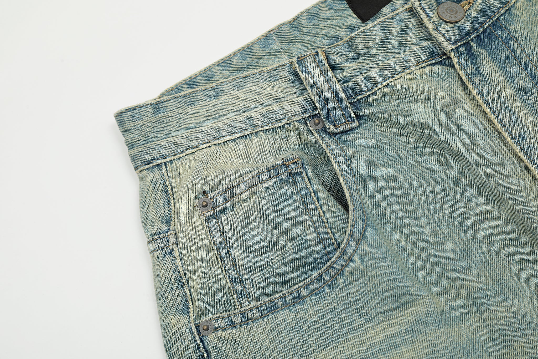 11KN Baggy Carpenter Washed Jeans #K9000