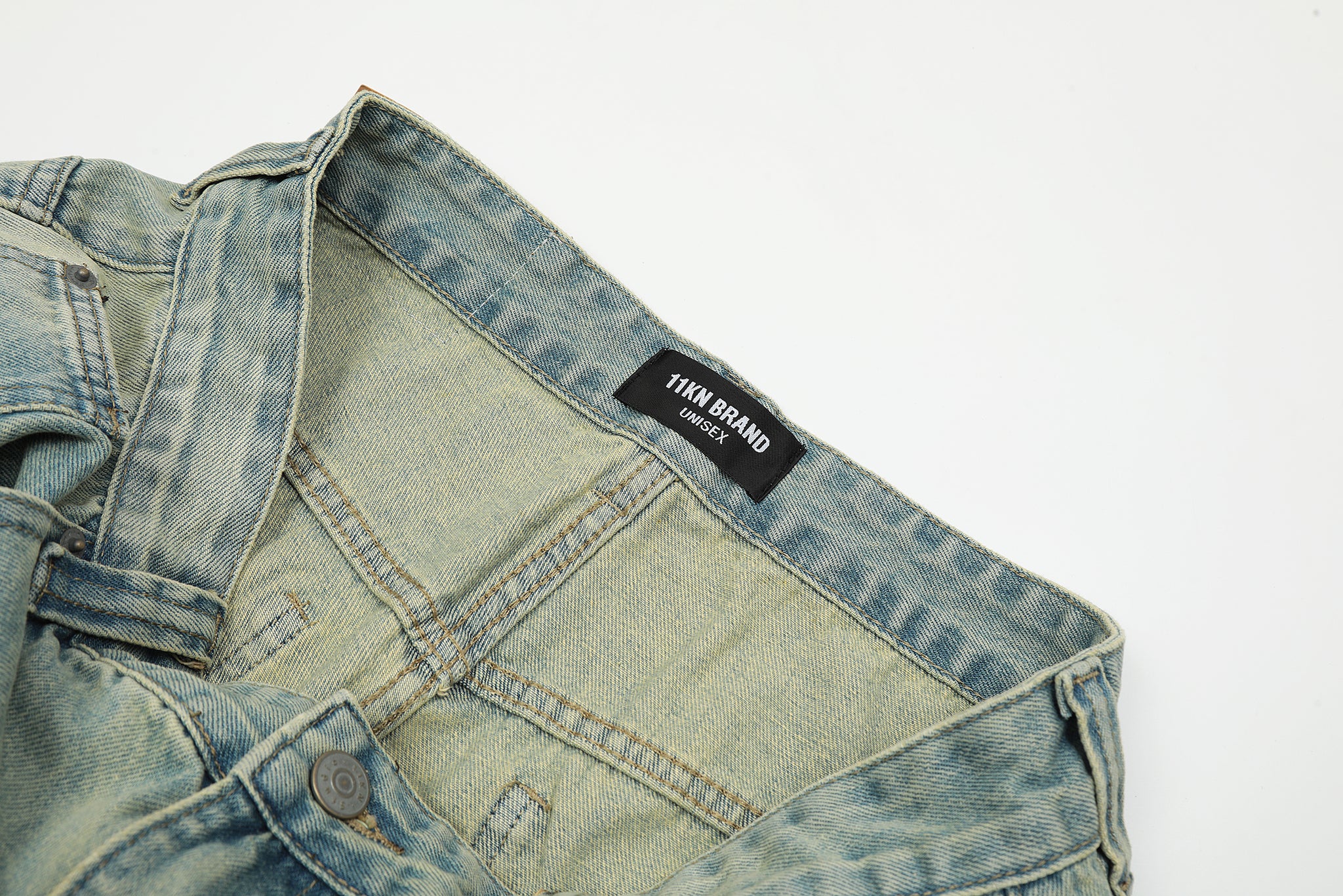 11KN Baggy Carpenter Washed Jeans #K9000