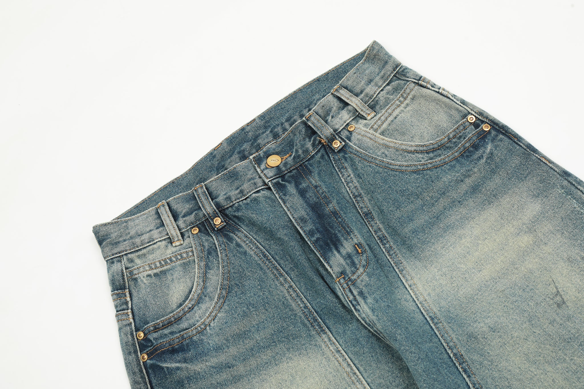 11KN Light Blue Vintage Denim Jeans #K5238