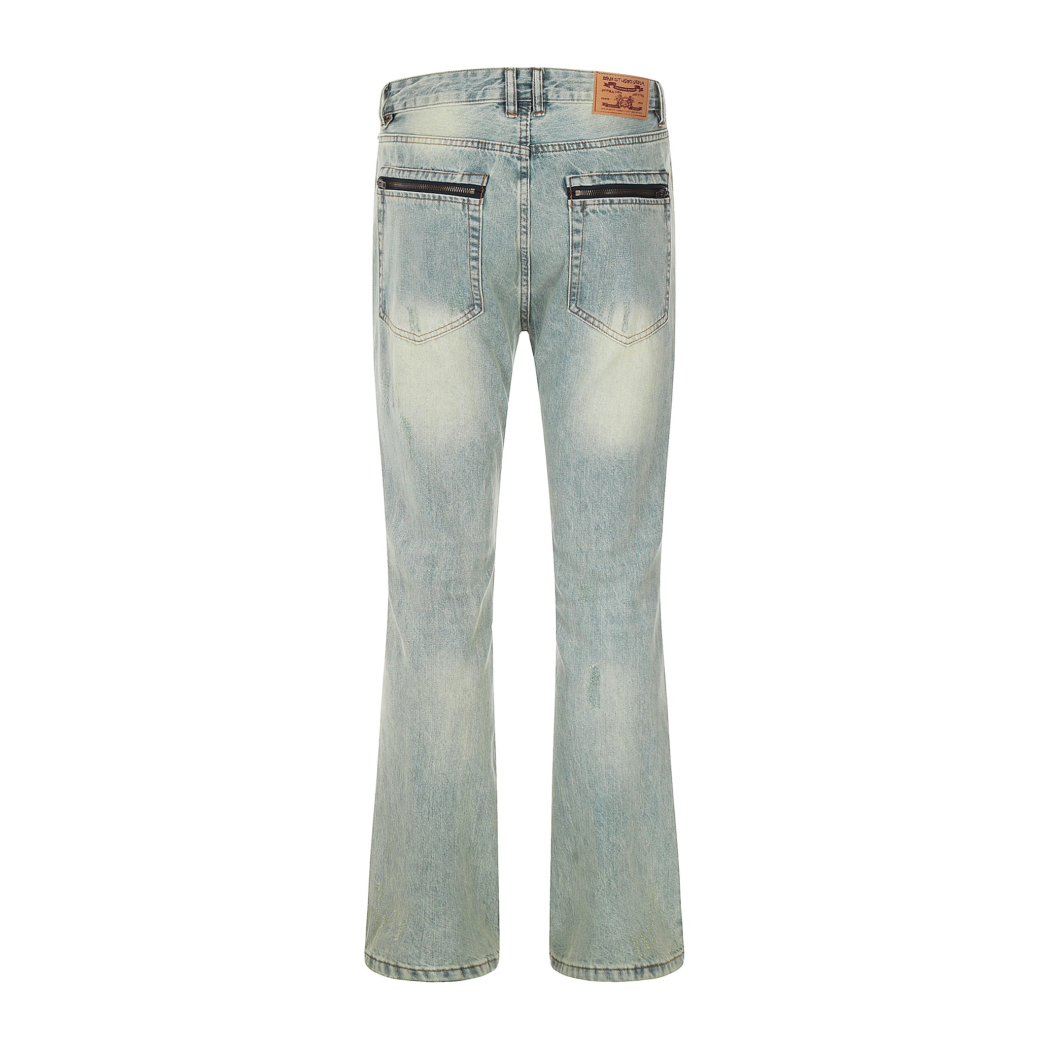 11KN High Waisted Ankle-length Jeans #K8982