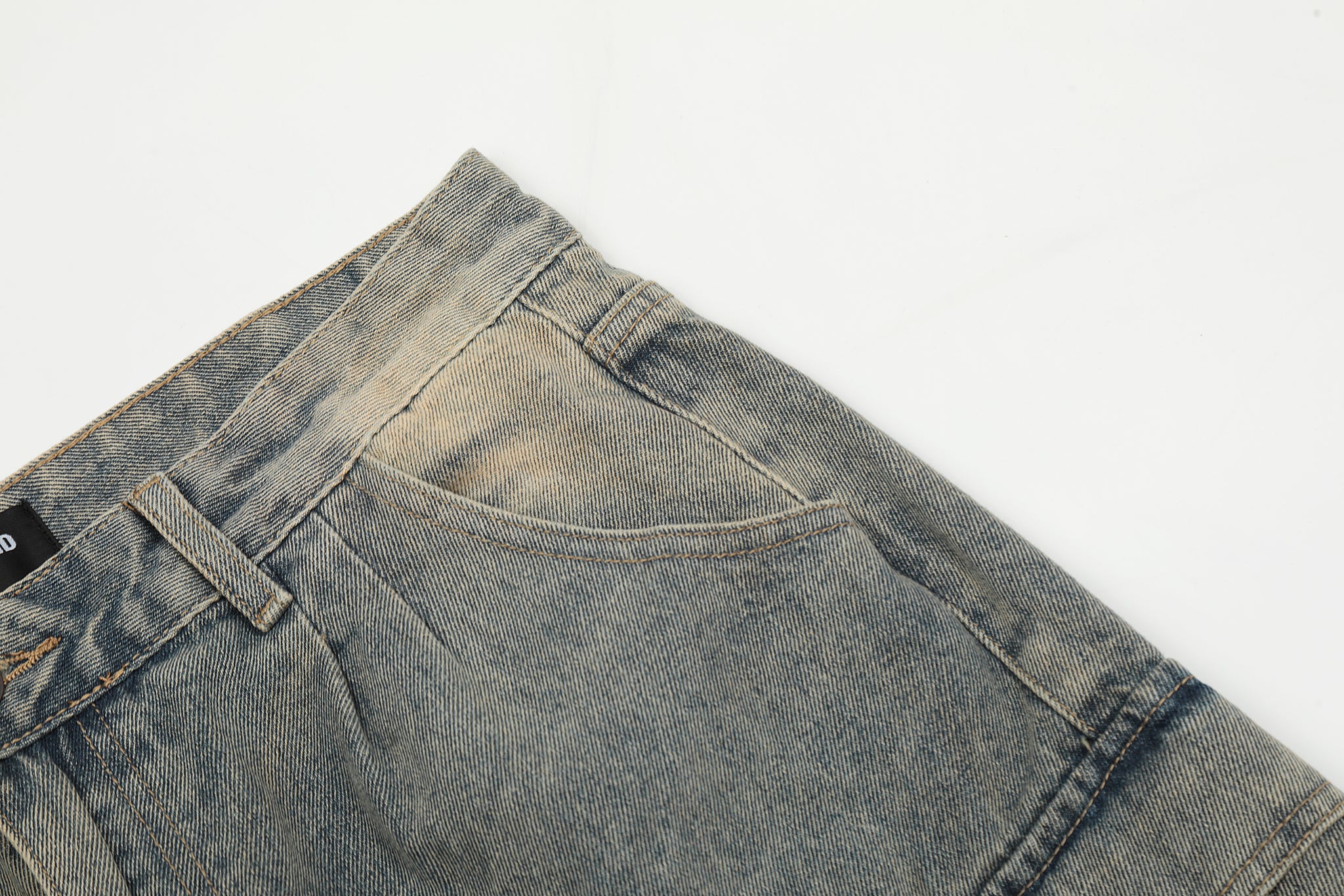 11KN Multi Pockets Faded 314 Class Straight Leg Jeans #K3173