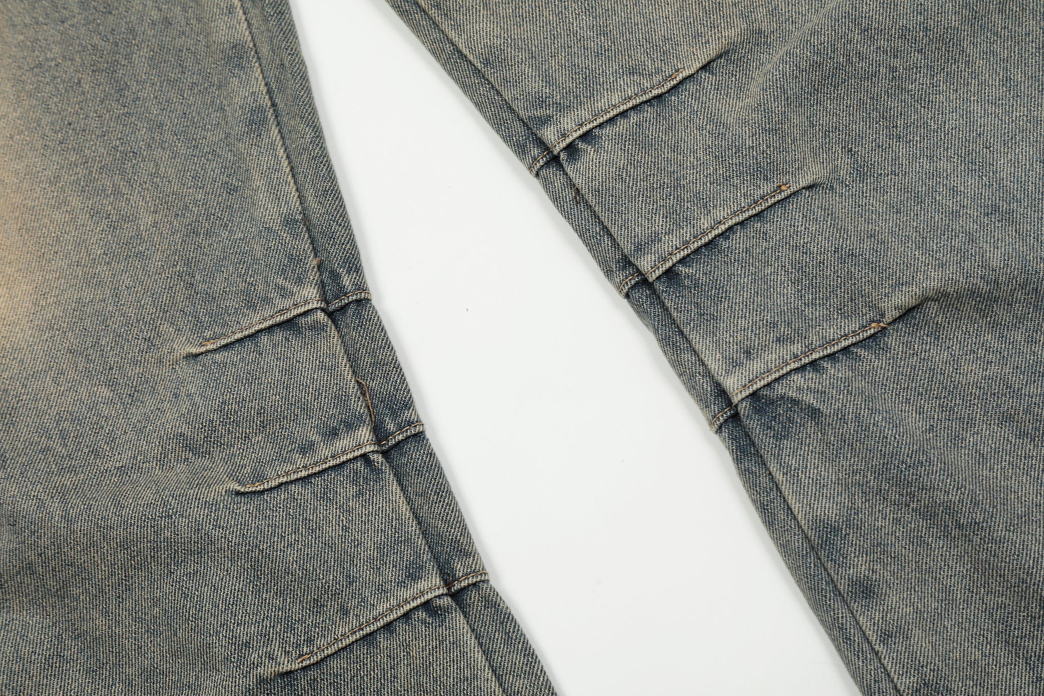 11KN Multi Pockets Faded 314 Class Straight Leg Jeans #K3173