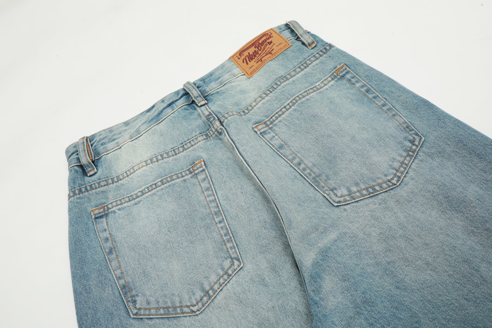 11KN Straight-Leg Relaxed Fit Jeans #K5229