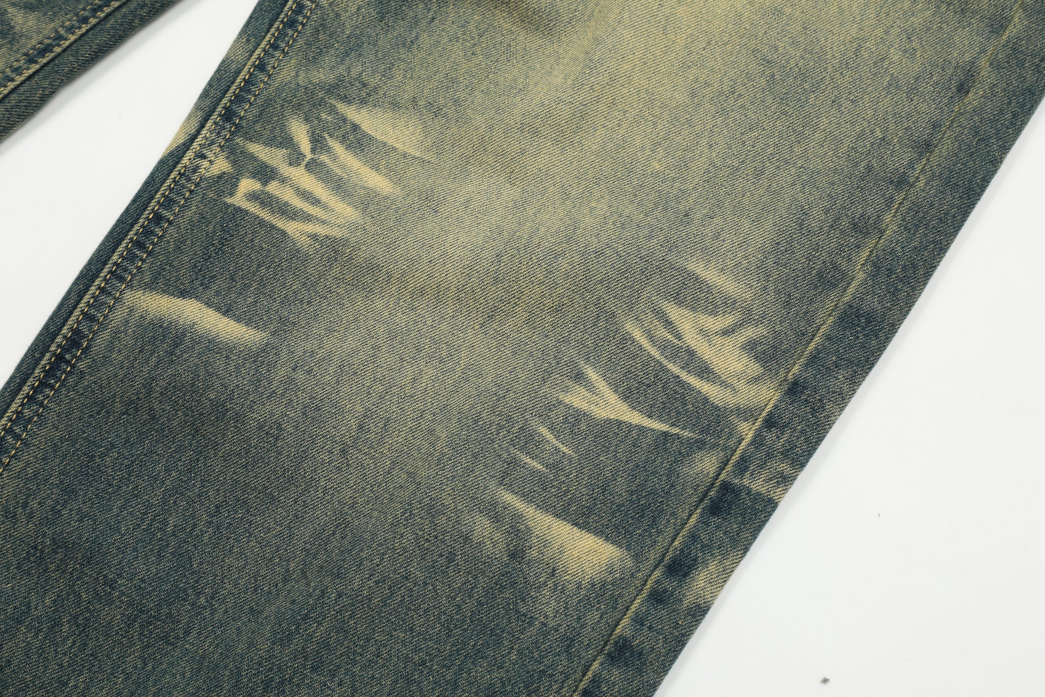 11KN Acid-washed Sanded Jeans #K9063