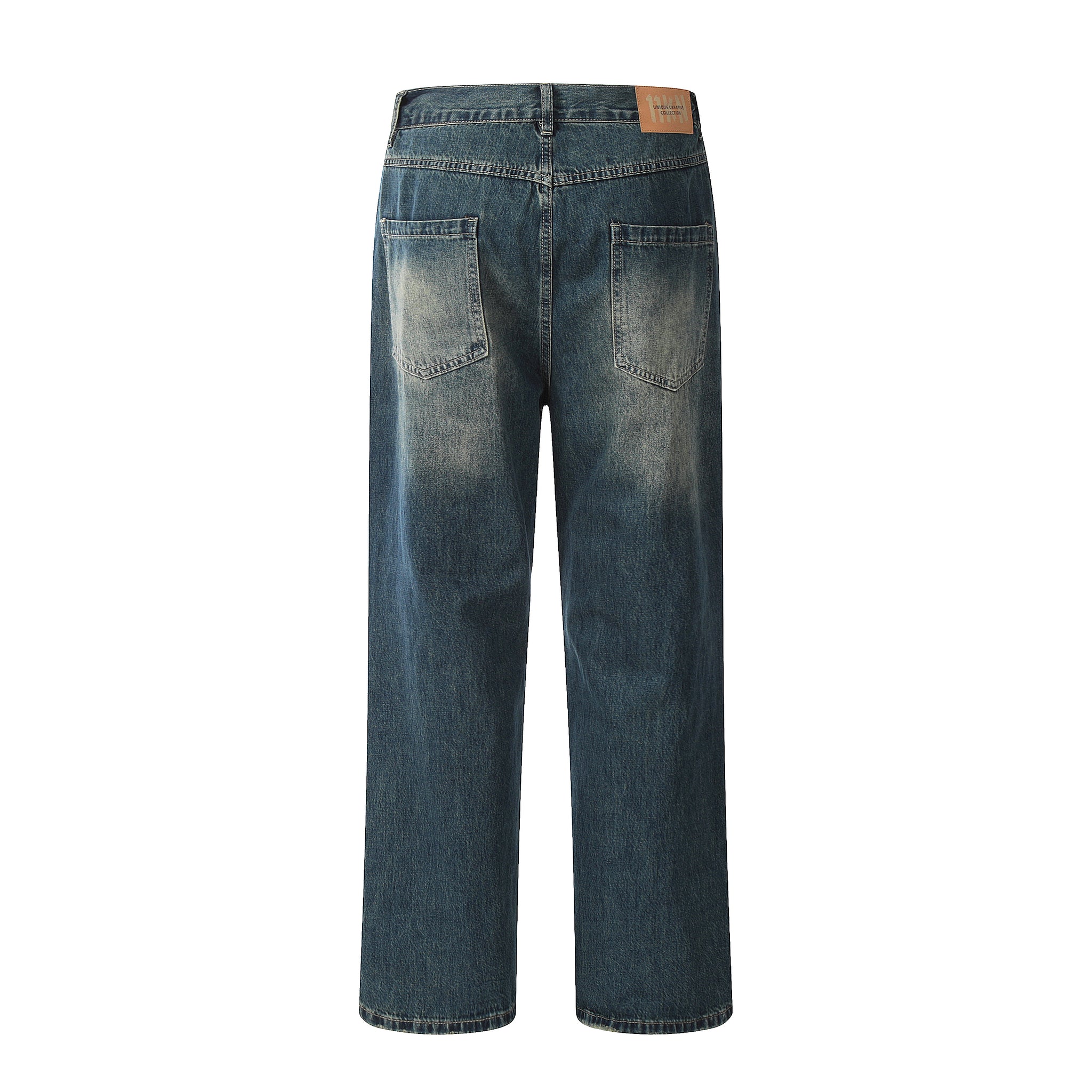 11KN Relaxed-fit Moto Jeans #K9026