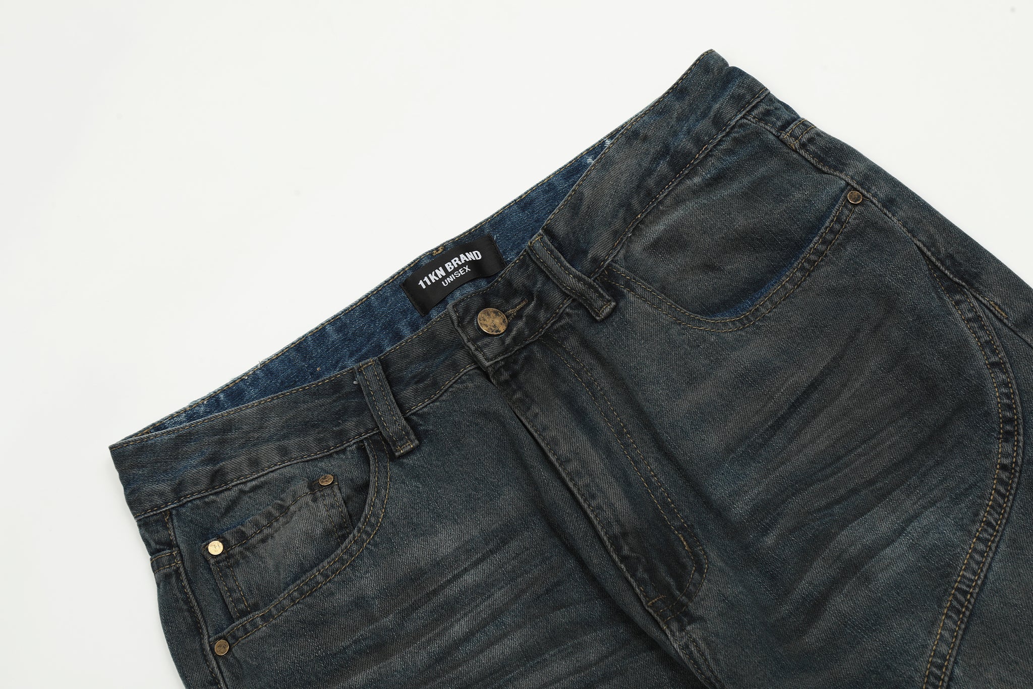 11KN Flared Hip Huggers Jeans #K5235