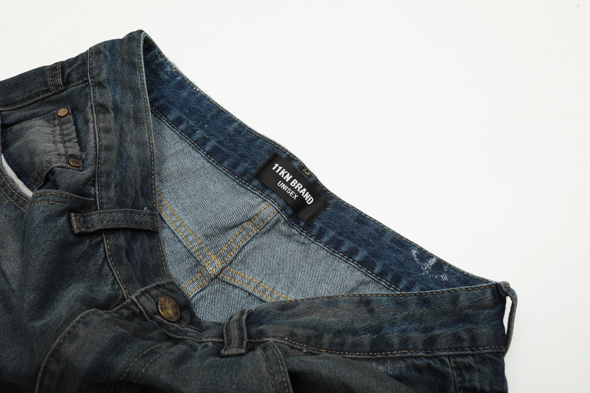 11KN Flared Hip Huggers Jeans #K5235