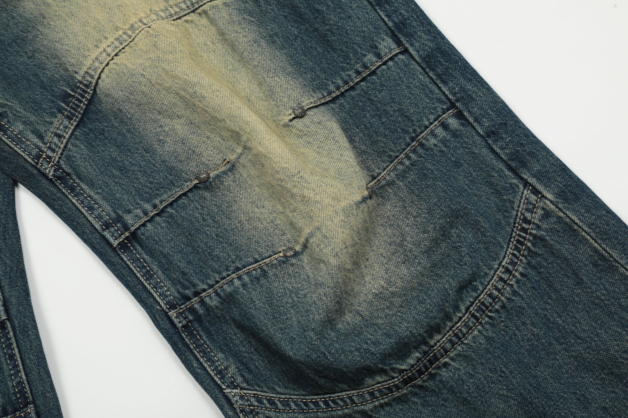 11KN Relaxed-fit Moto Jeans #K9026