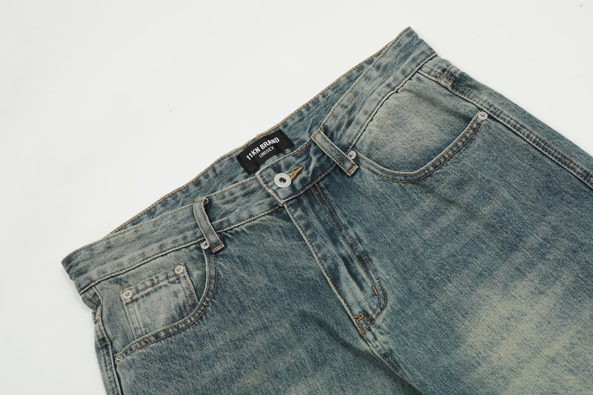 11KN CLEAN FIT VINTAGE JEANS #K9072