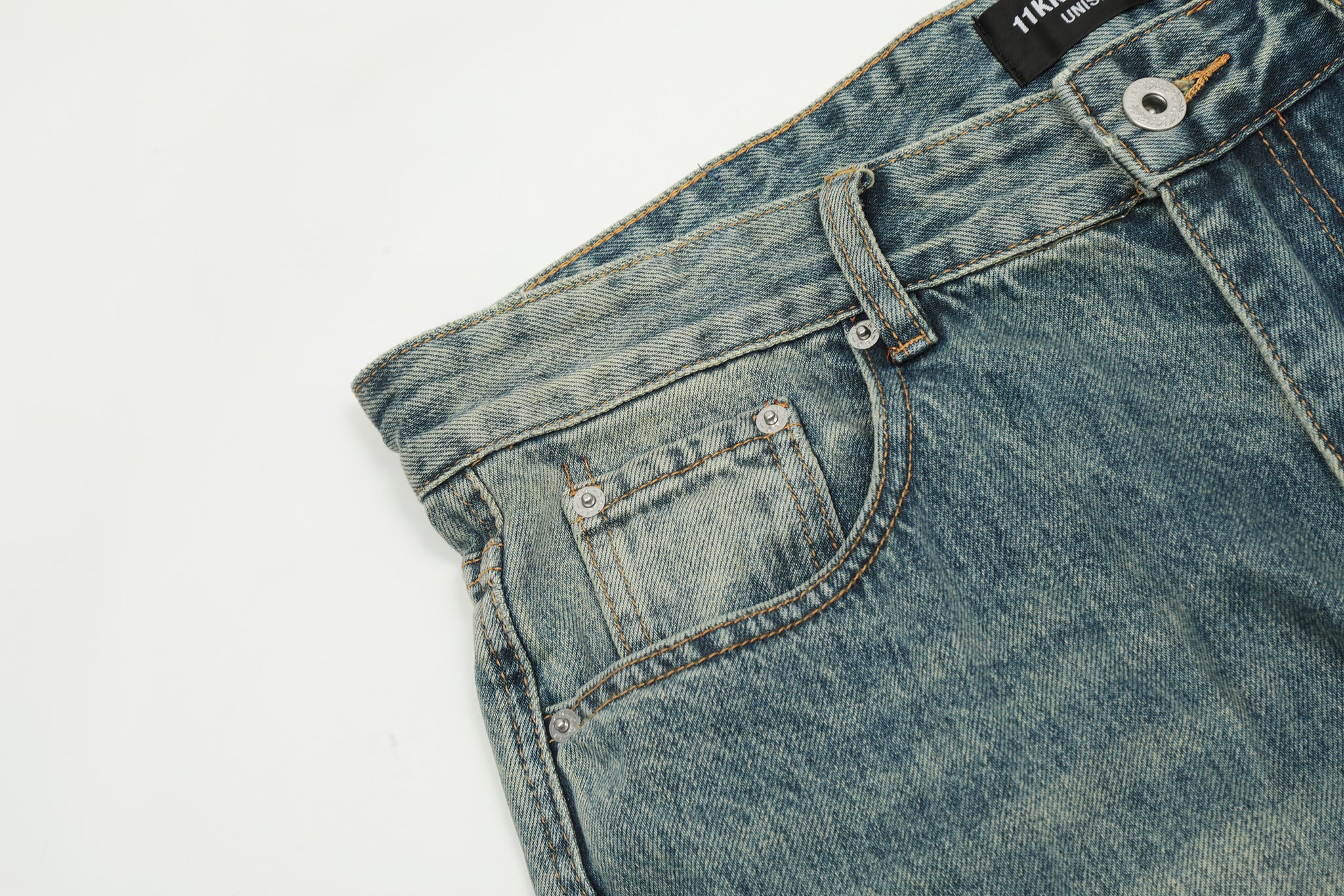 11KN CLEAN FIT VINTAGE JEANS #K9072