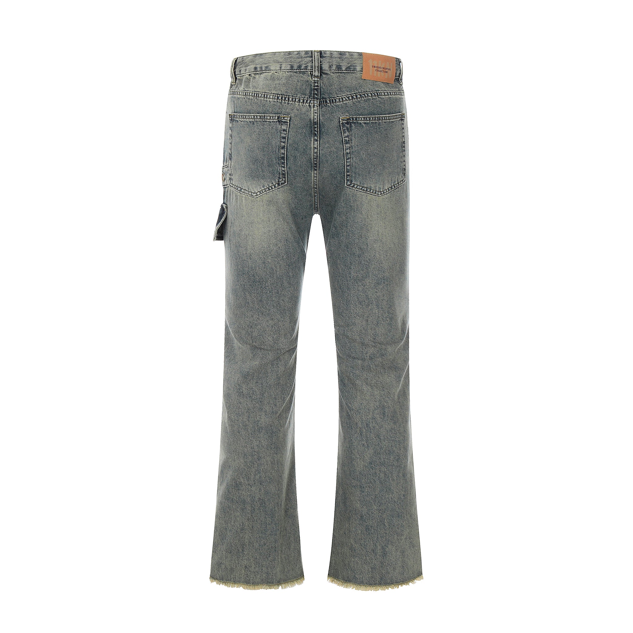 11KN Frayed Slim-fit Skinny Jeans #K3139