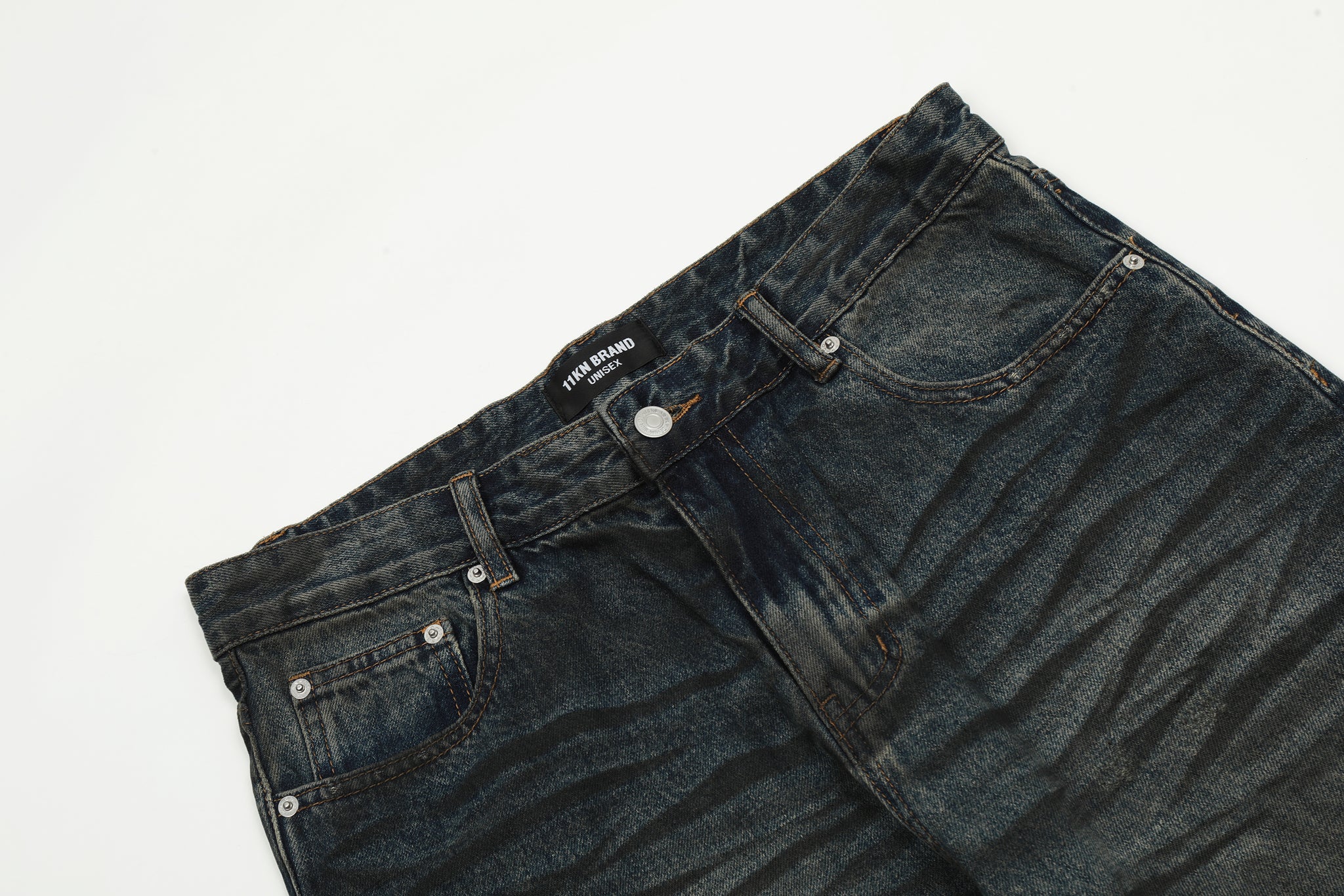 11KN Streetwear Distressed Jeans #K9076