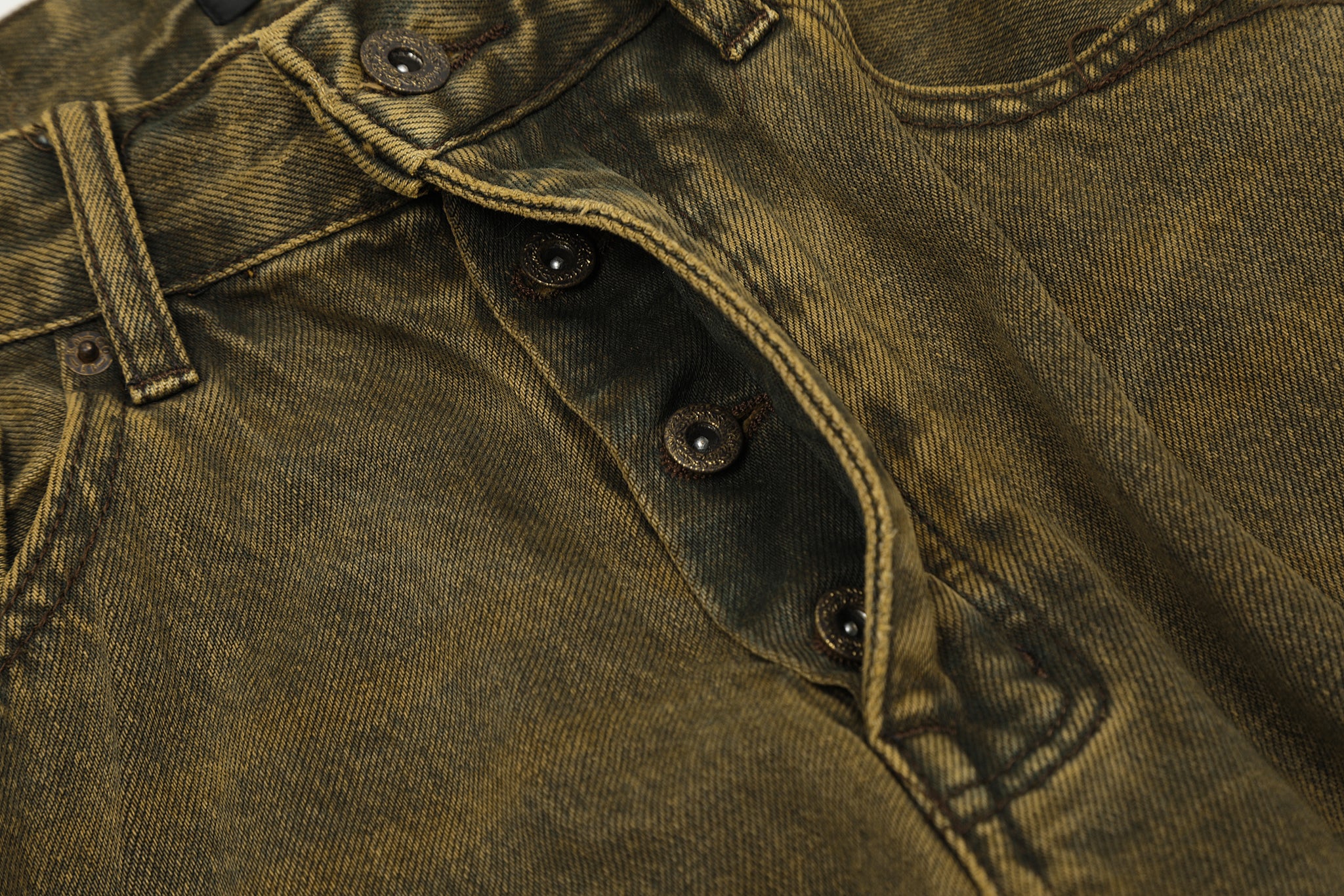 11KN Colored Denim Acid-Washed Jeans #K9053