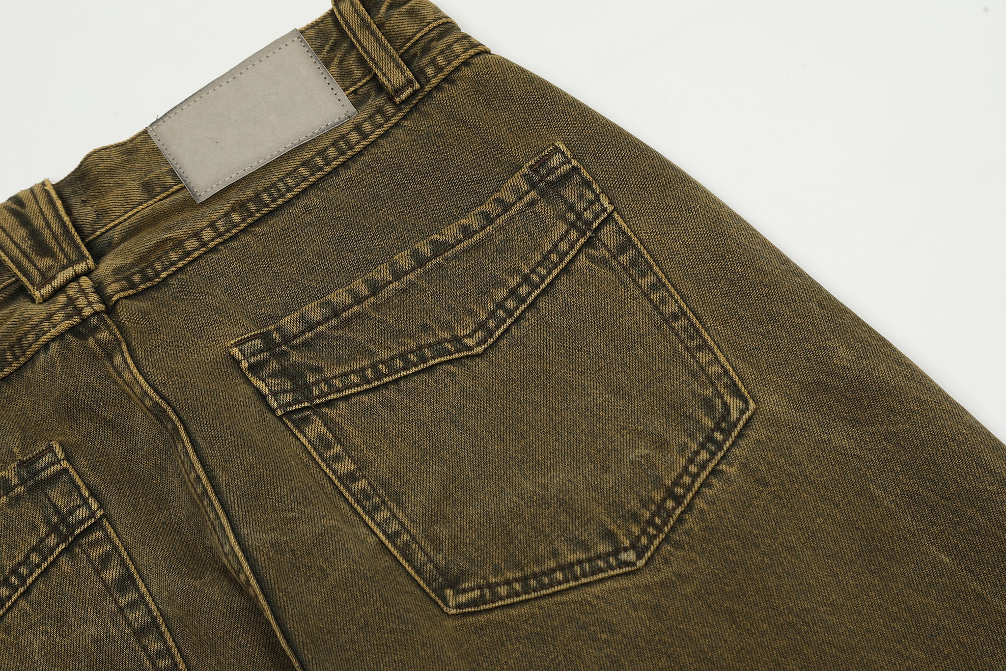 11KN Colored Denim Acid-Washed Jeans #K9053