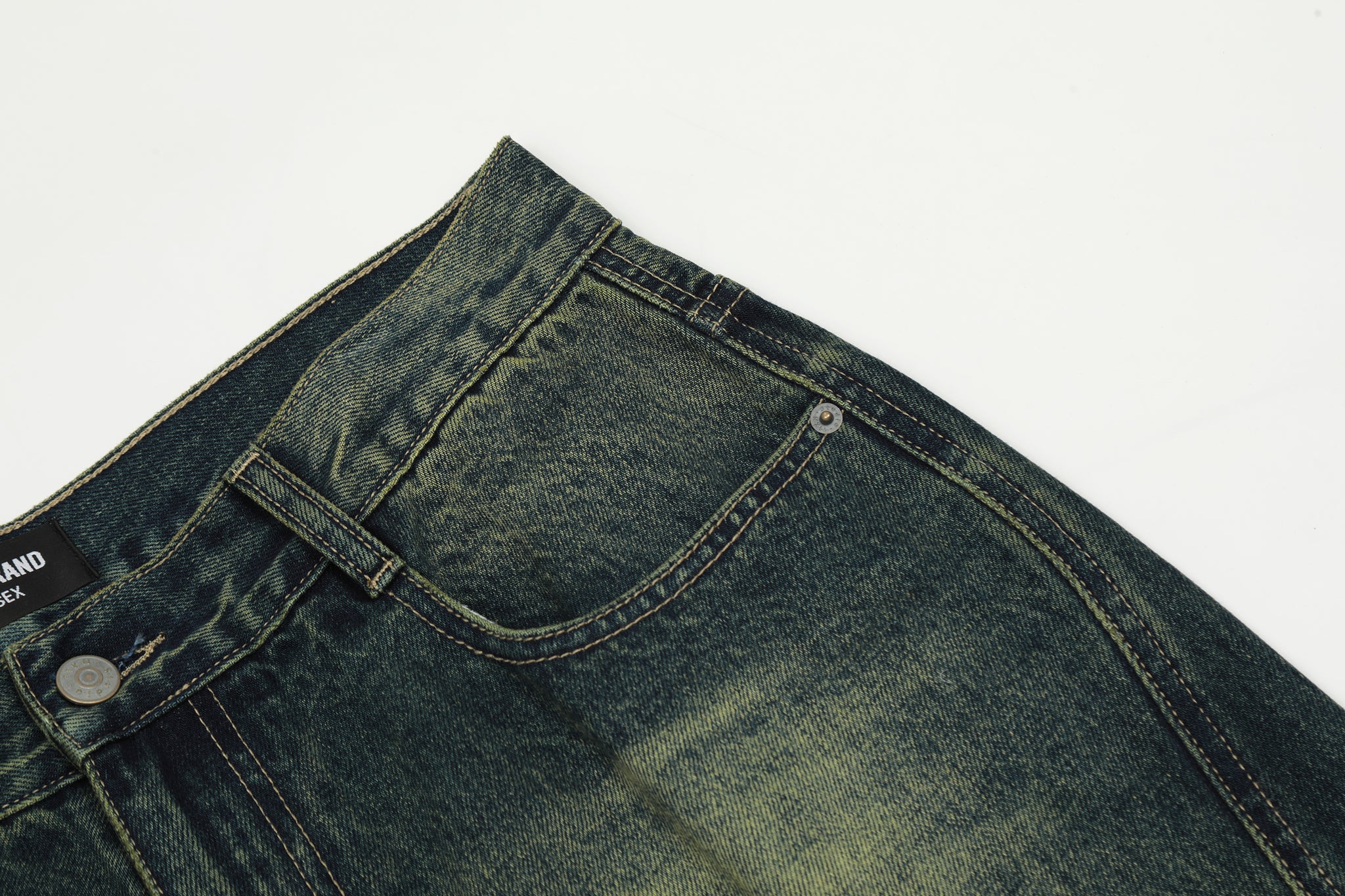 11KN Wide Leg Clean Fit Jeans #K9059