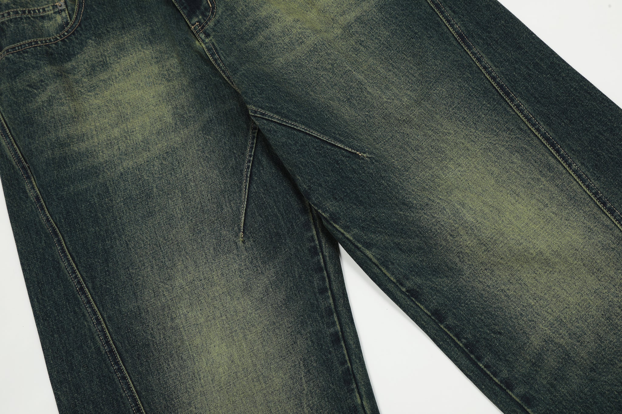 11KN Wide Leg Clean Fit Jeans #K9059