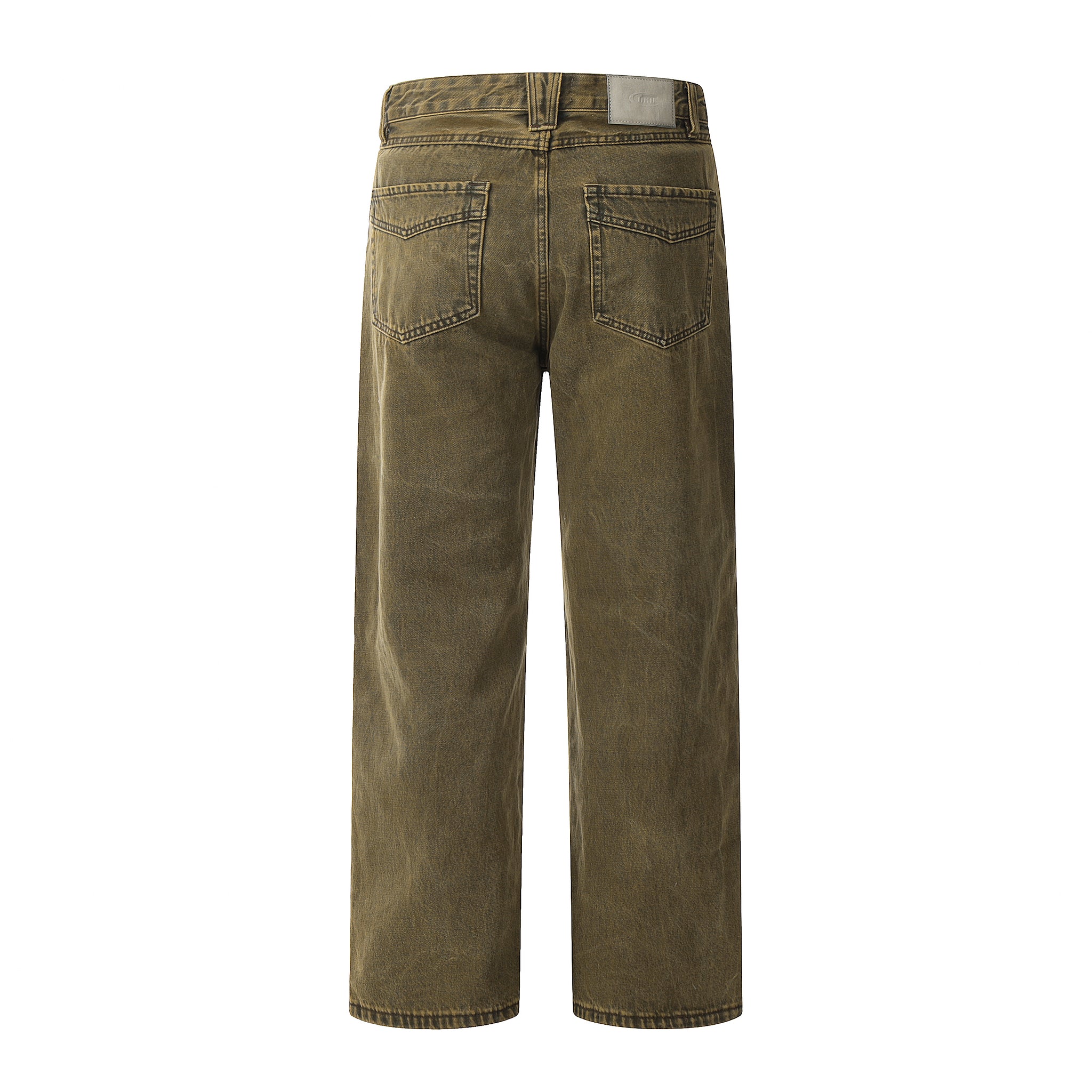 11KN Colored Denim Acid-Washed Jeans #K9053