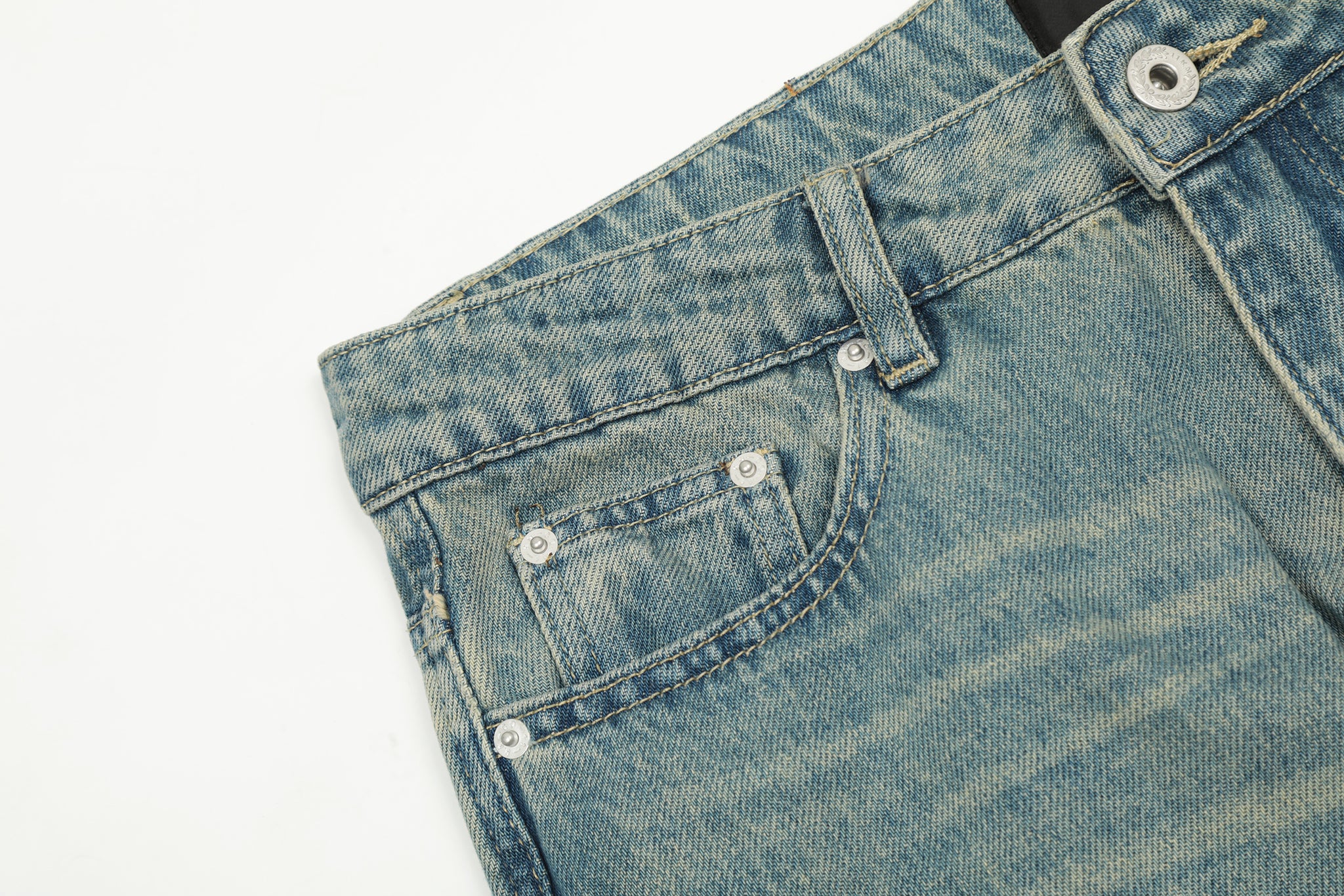 11KN Washed Slim-fit Jeans #N9080