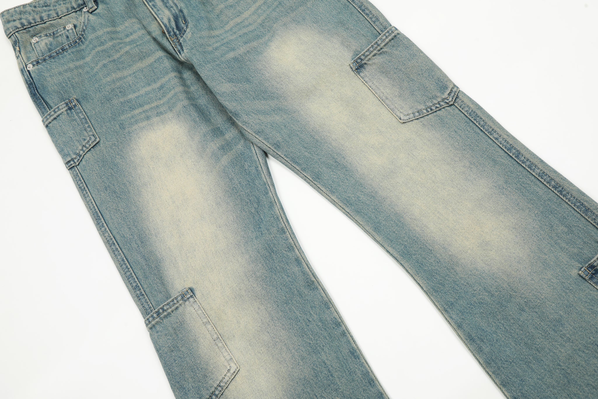 11KN Washed Slim-fit Jeans #N9080