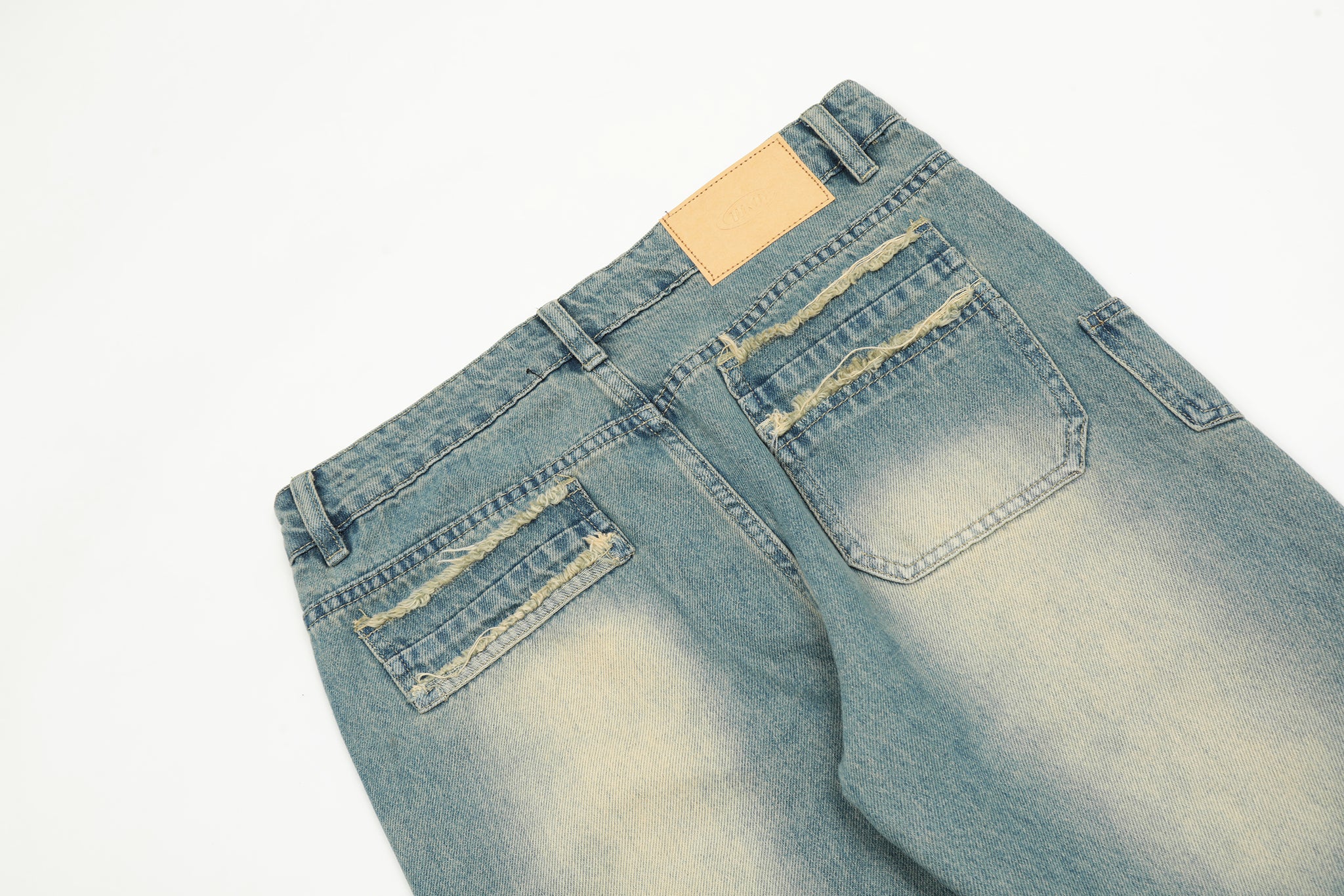 11KN Washed Slim-fit Jeans #N9080