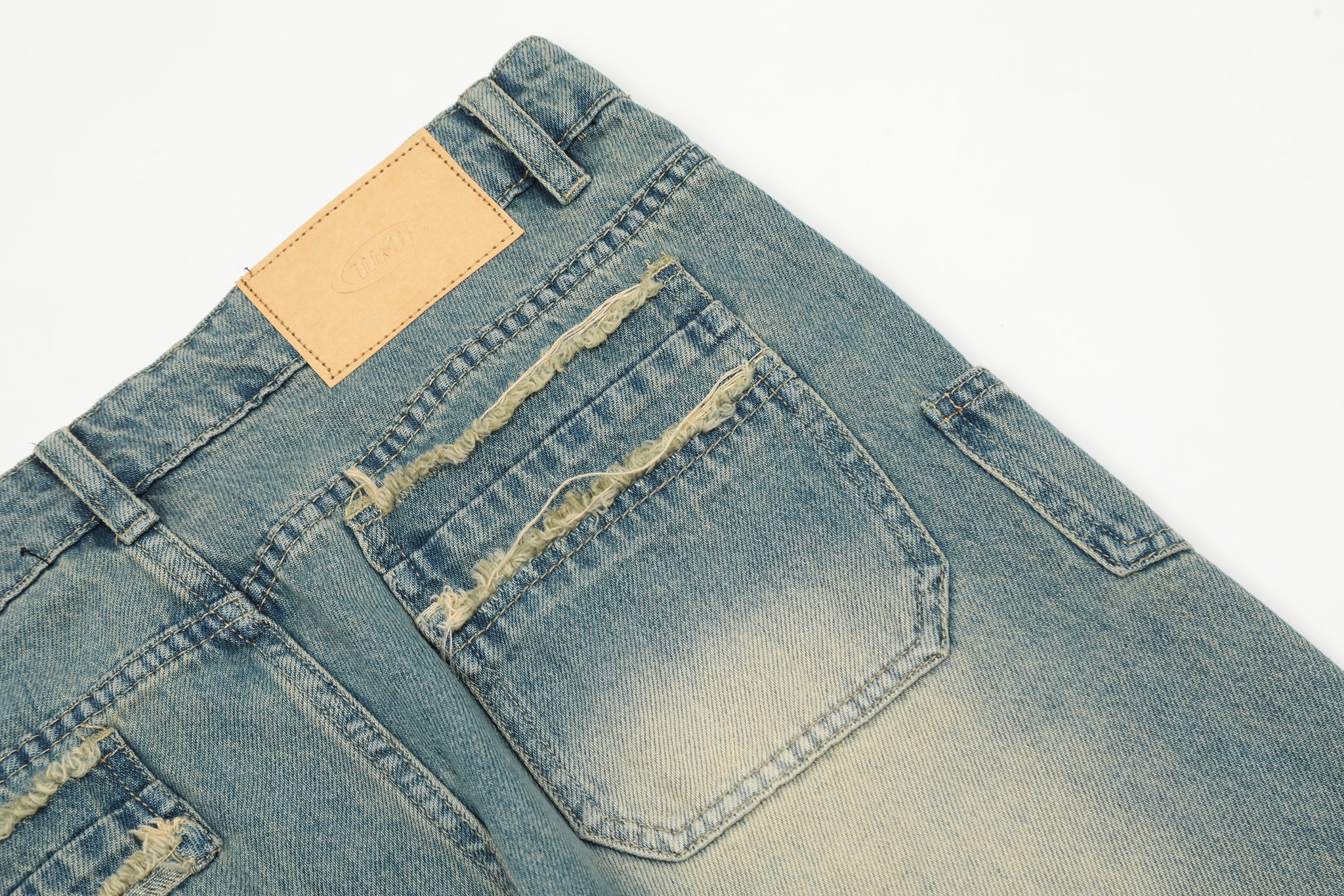 11KN Washed Slim-fit Jeans #N9080