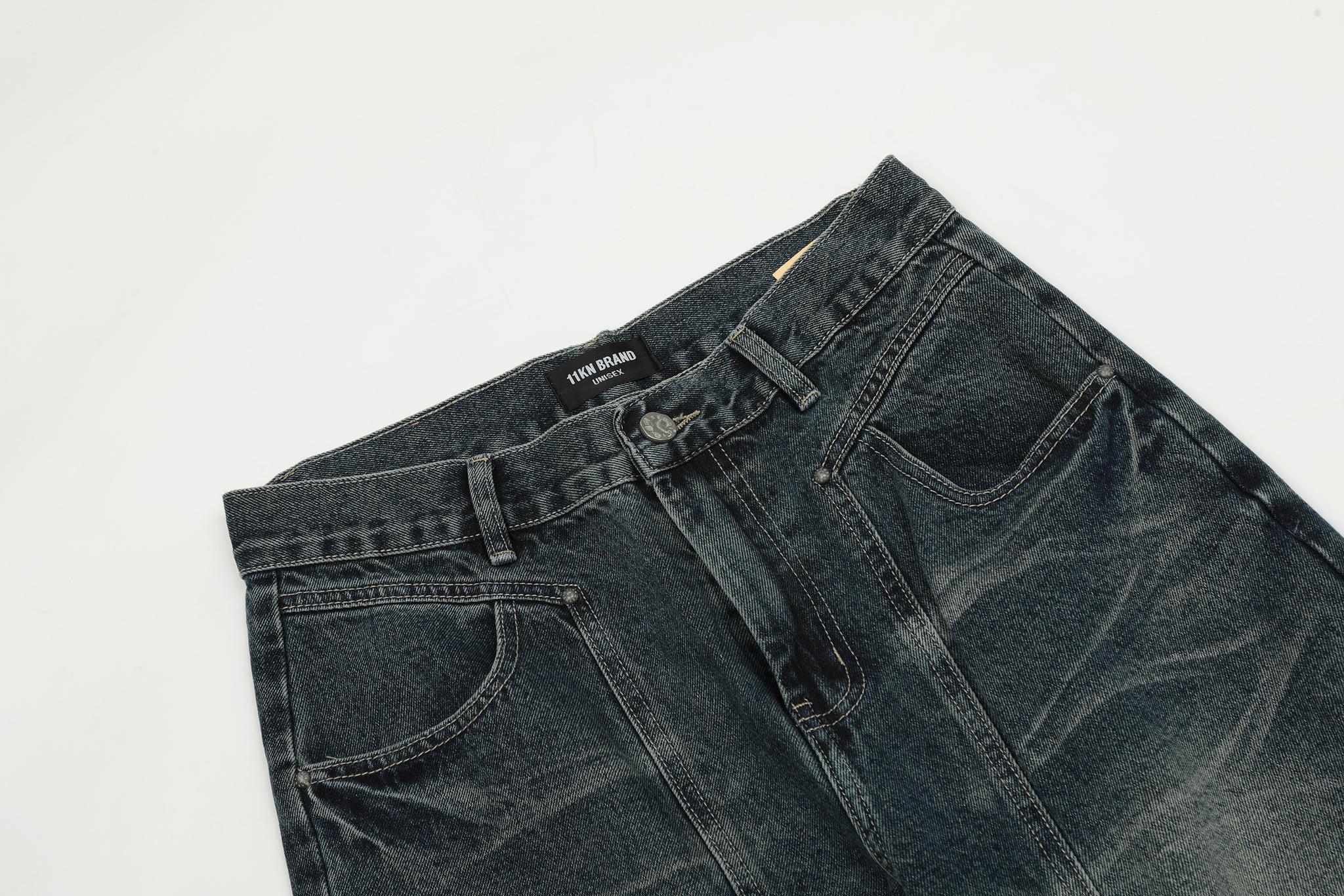 11KN WASHED ORIGINAL FIT JEANS #K5210