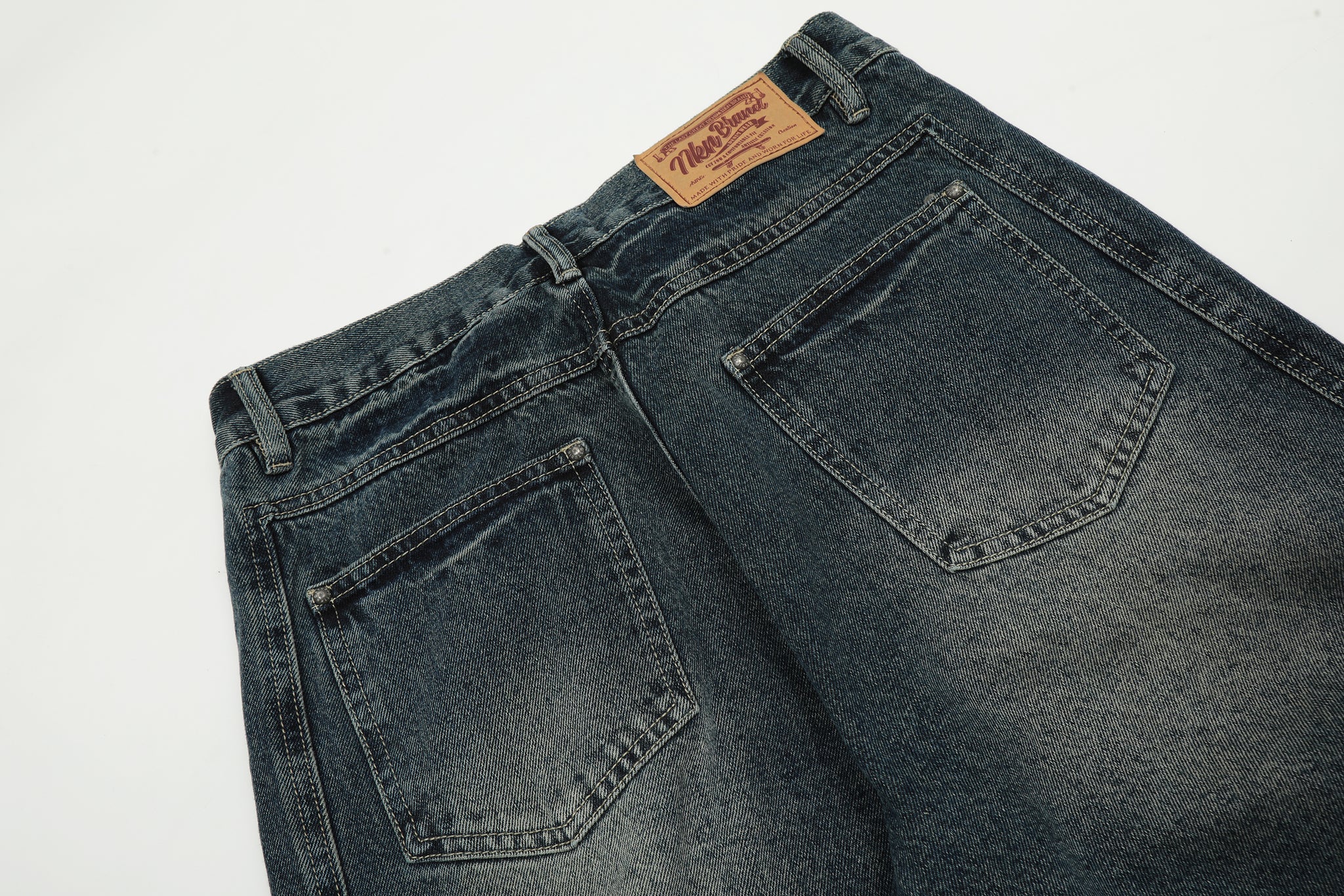 11KN WASHED ORIGINAL FIT JEANS #K5210