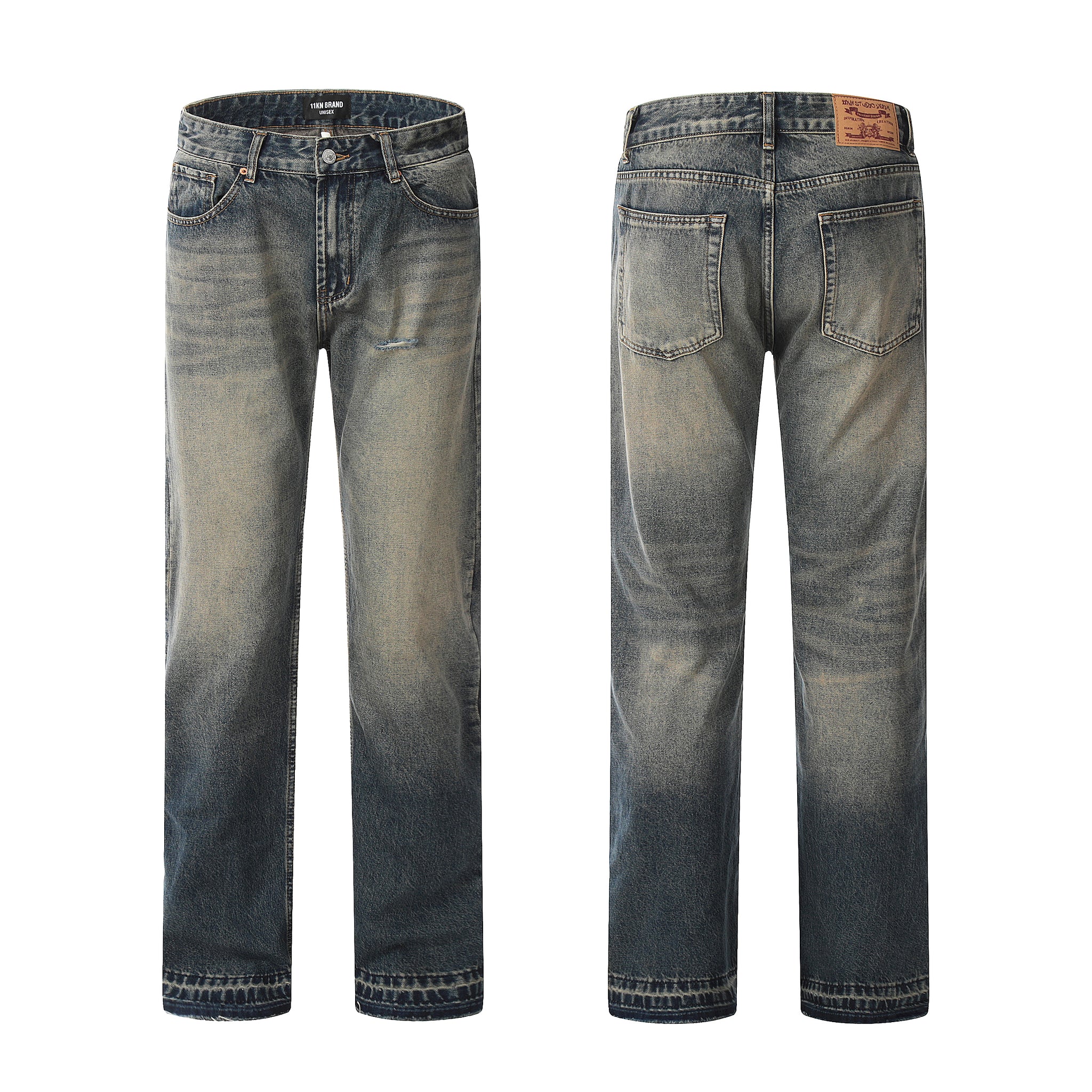 11KN Vintage Grunge Fashionable Jeans #K9003