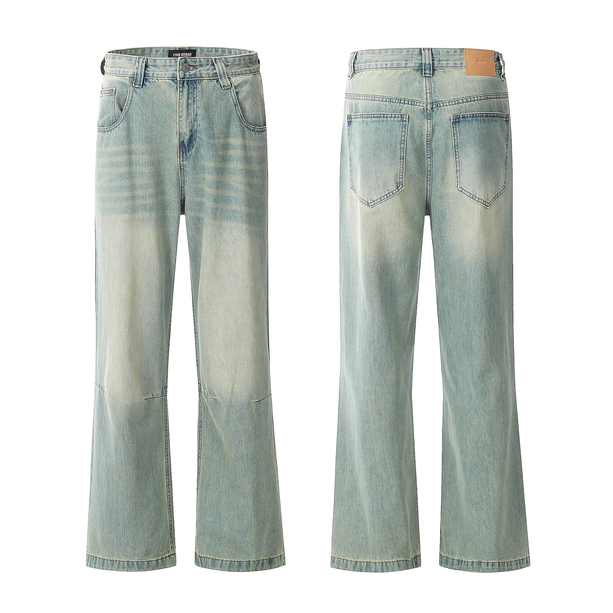 11KN Baggy Carpenter Washed Jeans #K9000