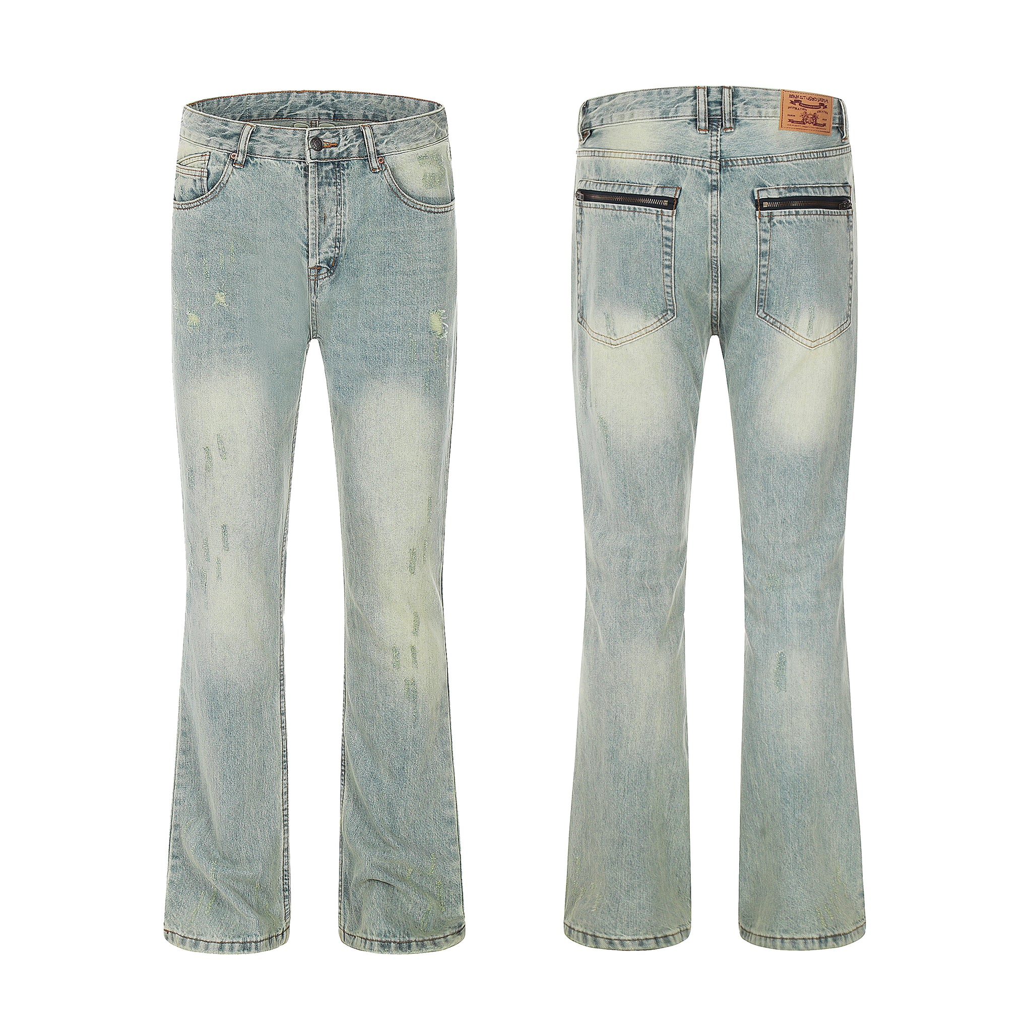 11KN High Waisted Ankle-length Jeans #K8982