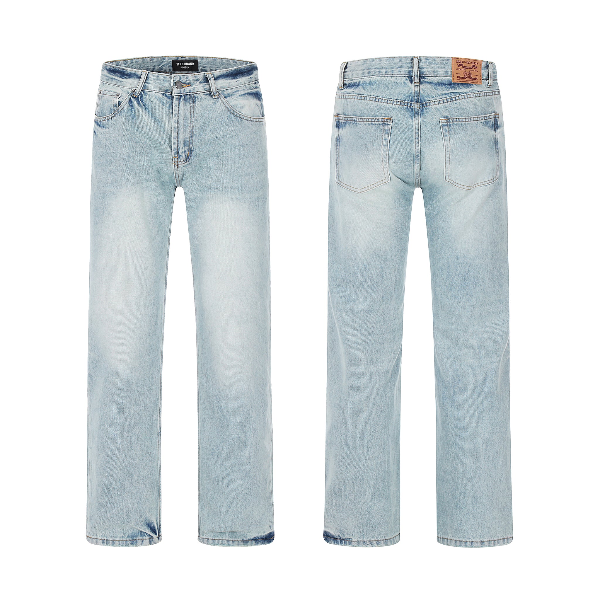 11KN Denim Baggy Boyfriend Jeans #K8971