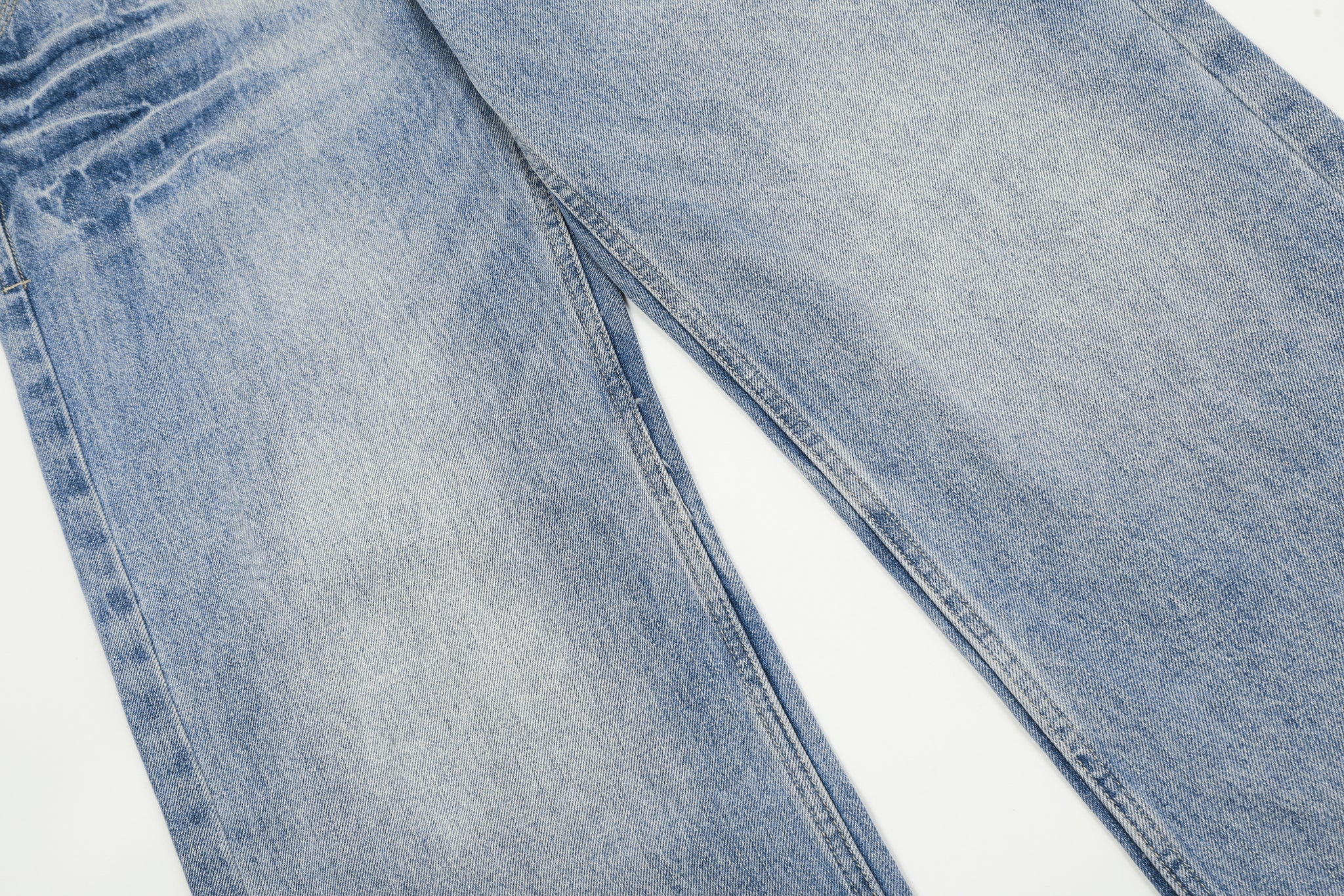 11KN Acid-Washed Straight Leg Jeans #K5335