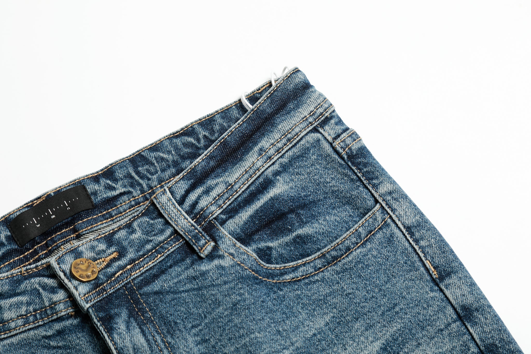 11KN WASHED FLARE PANTS #CN9607